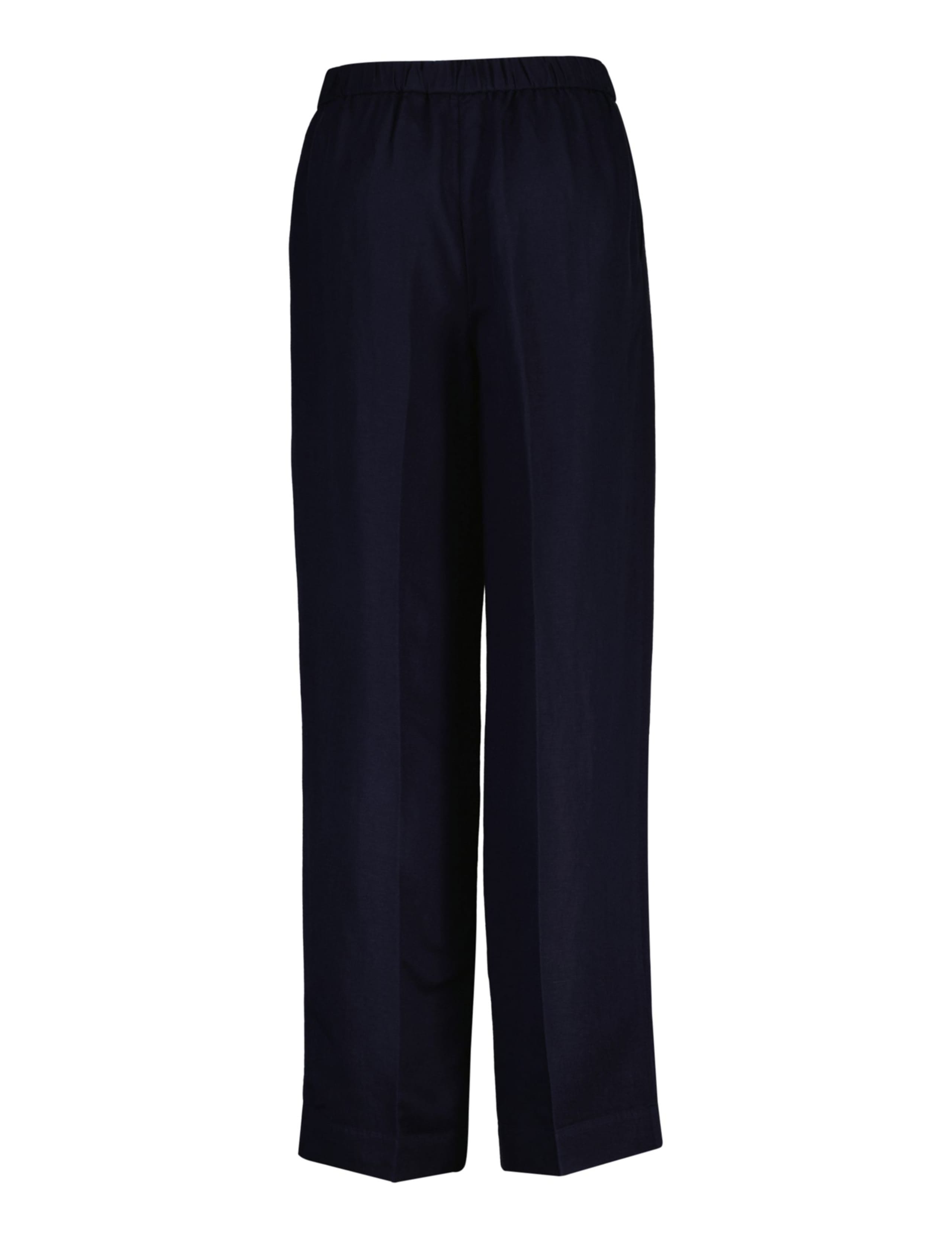 Linen Blend Wide Leg Trousers 4 of 4