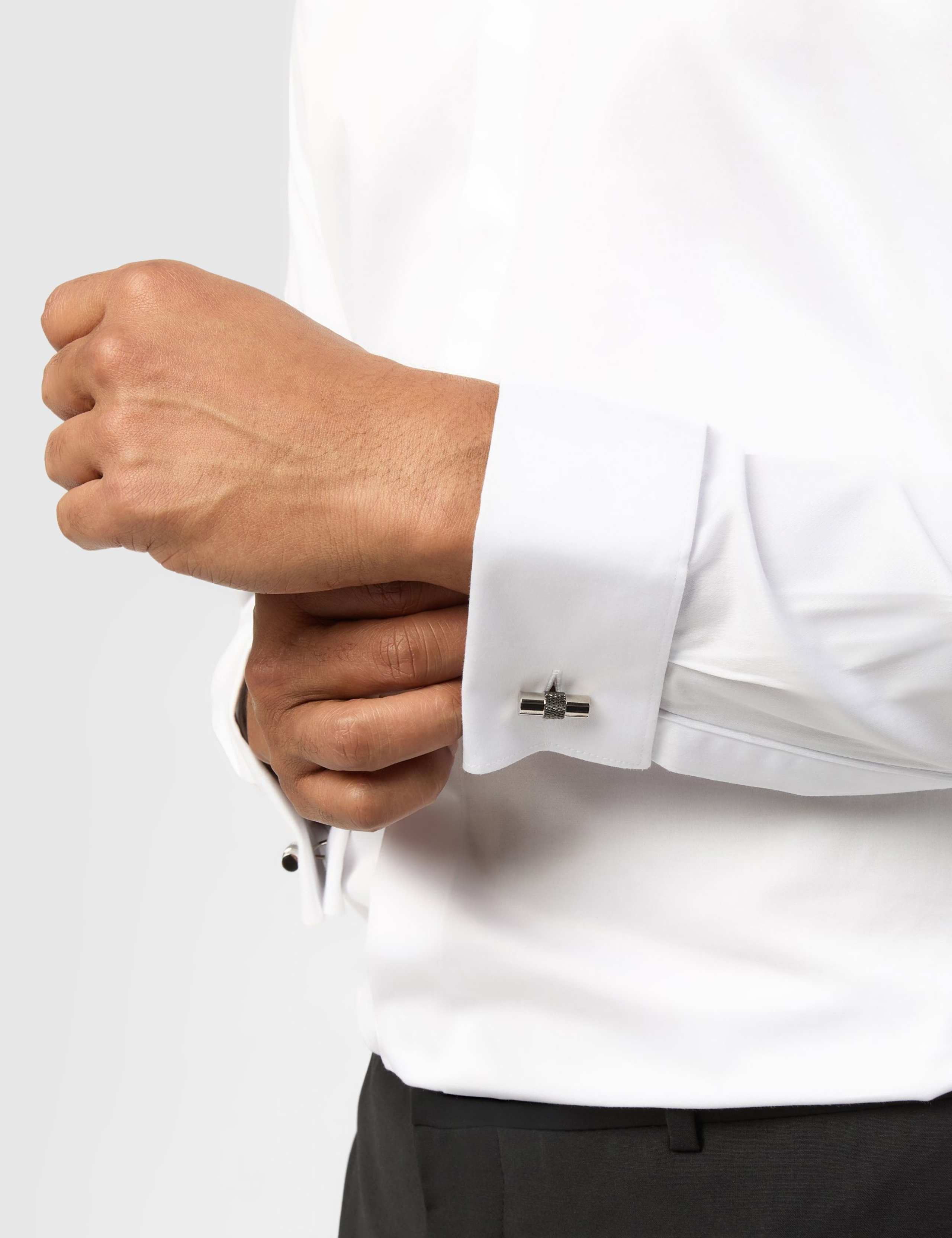 Slim Fit Pure Cotton Double Cuff Shirt 4 of 4