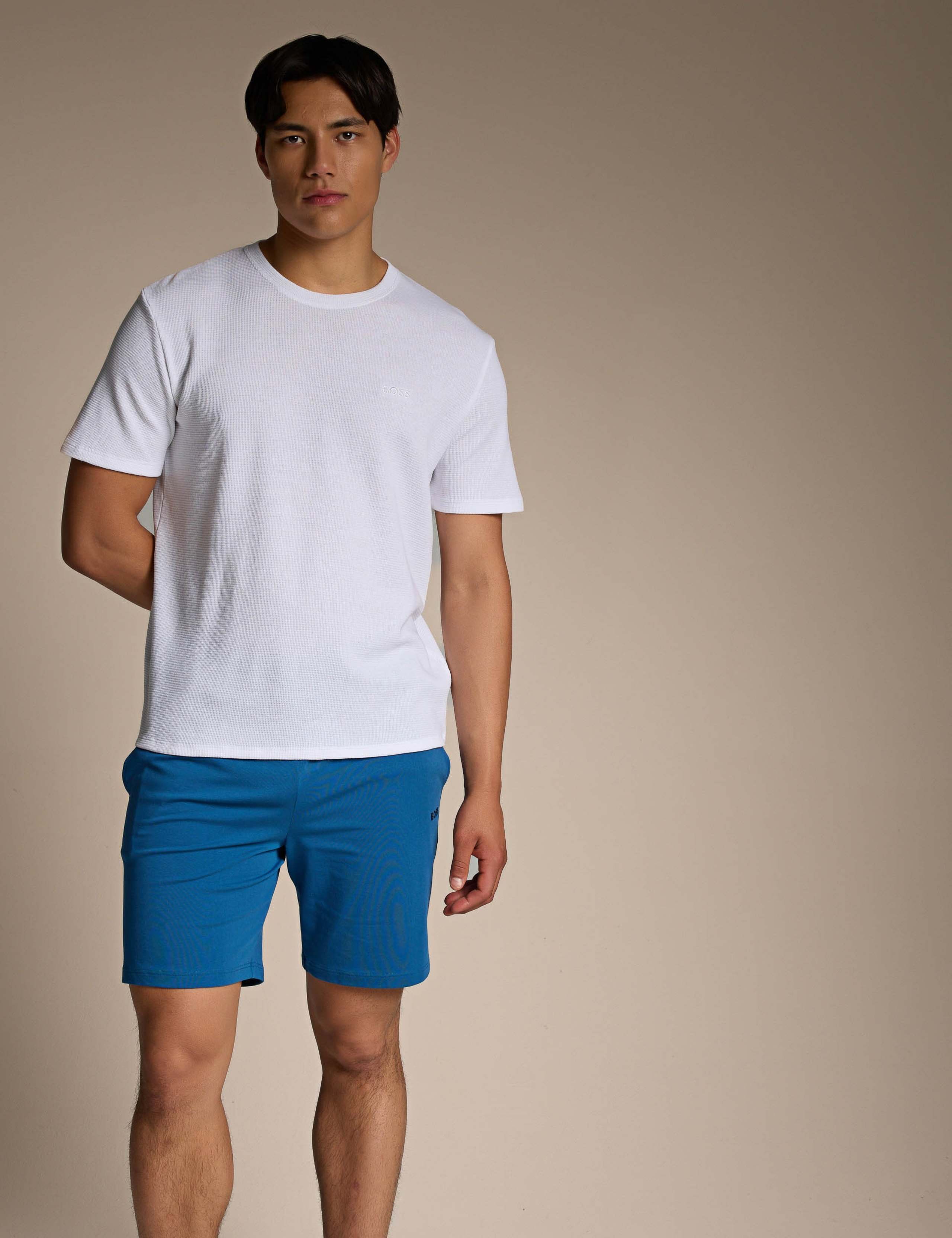 Cotton Rich Waffle T-Shirt 2 of 4