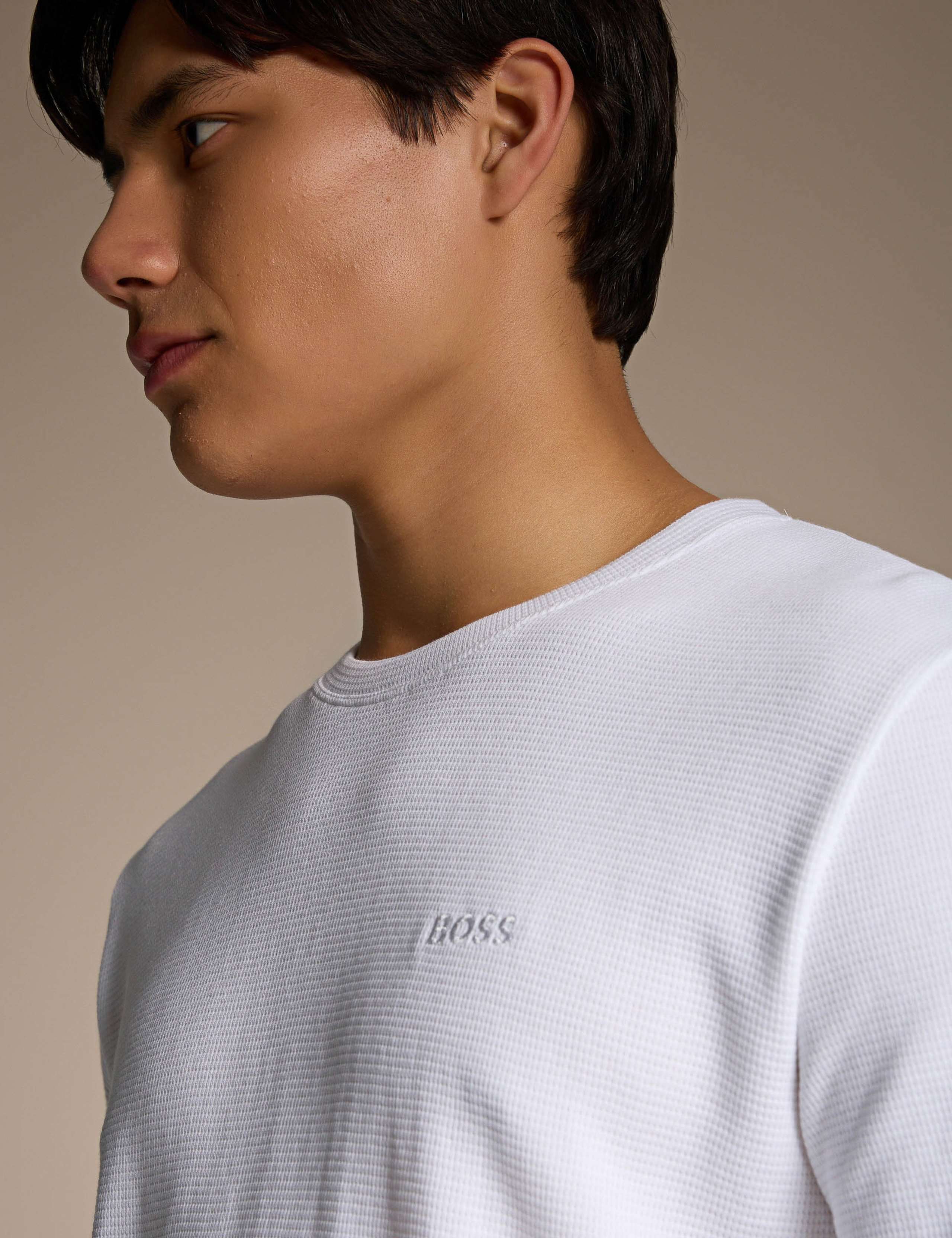Cotton Rich Waffle T-Shirt 4 of 4