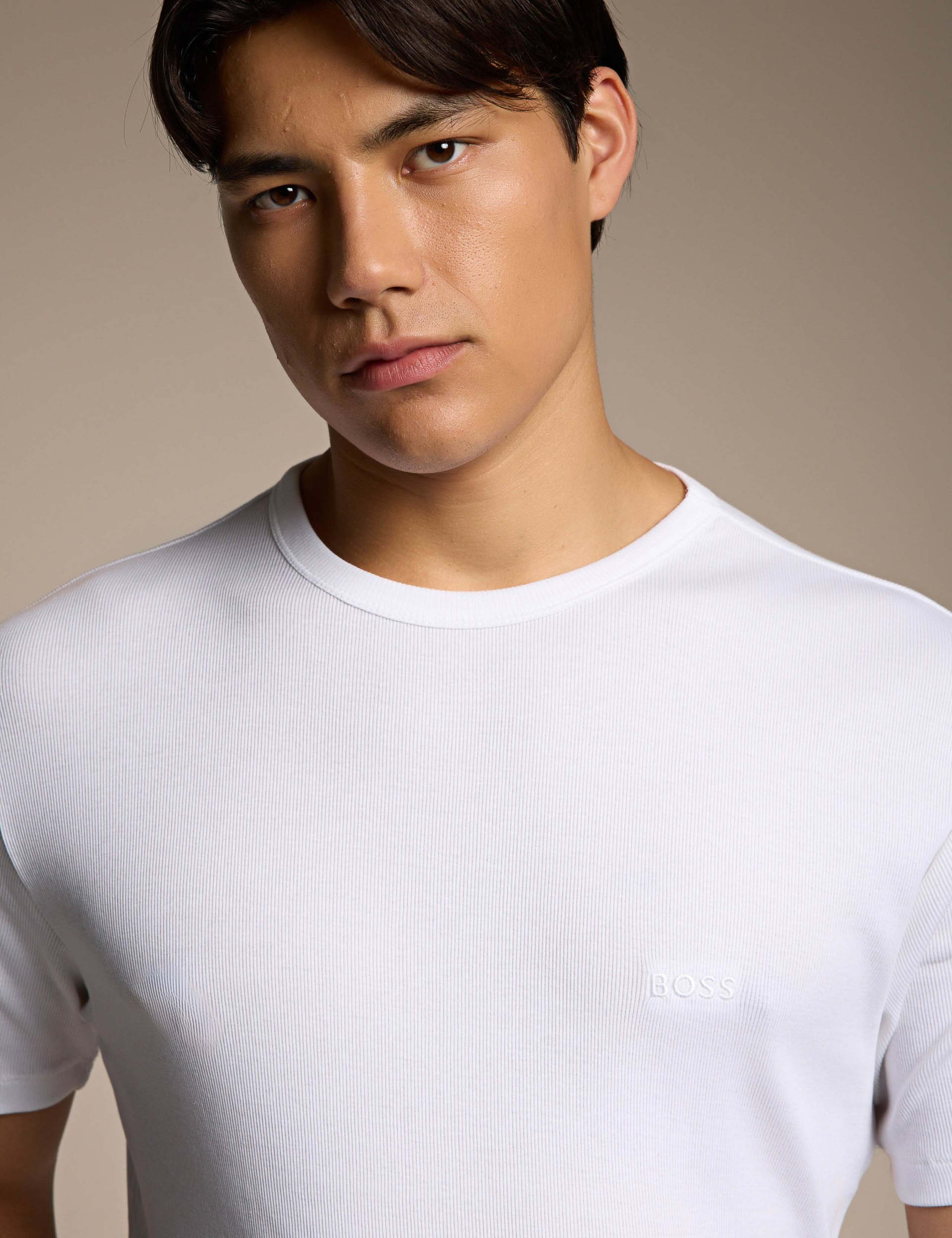 2 Pack Pure Cotton Textured T-Shirts 2 of 5
