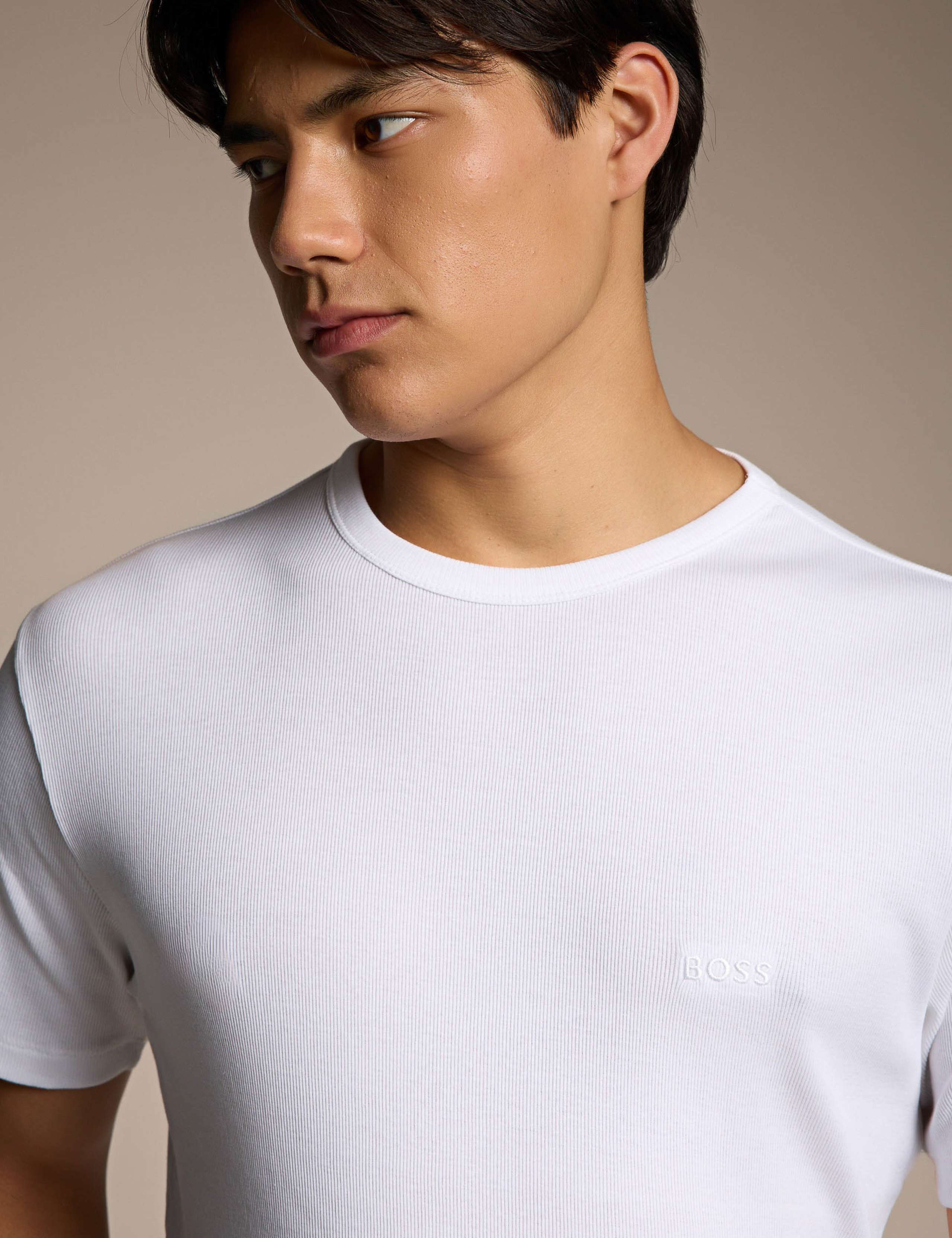 2 Pack Pure Cotton Textured T-Shirts 3 of 5