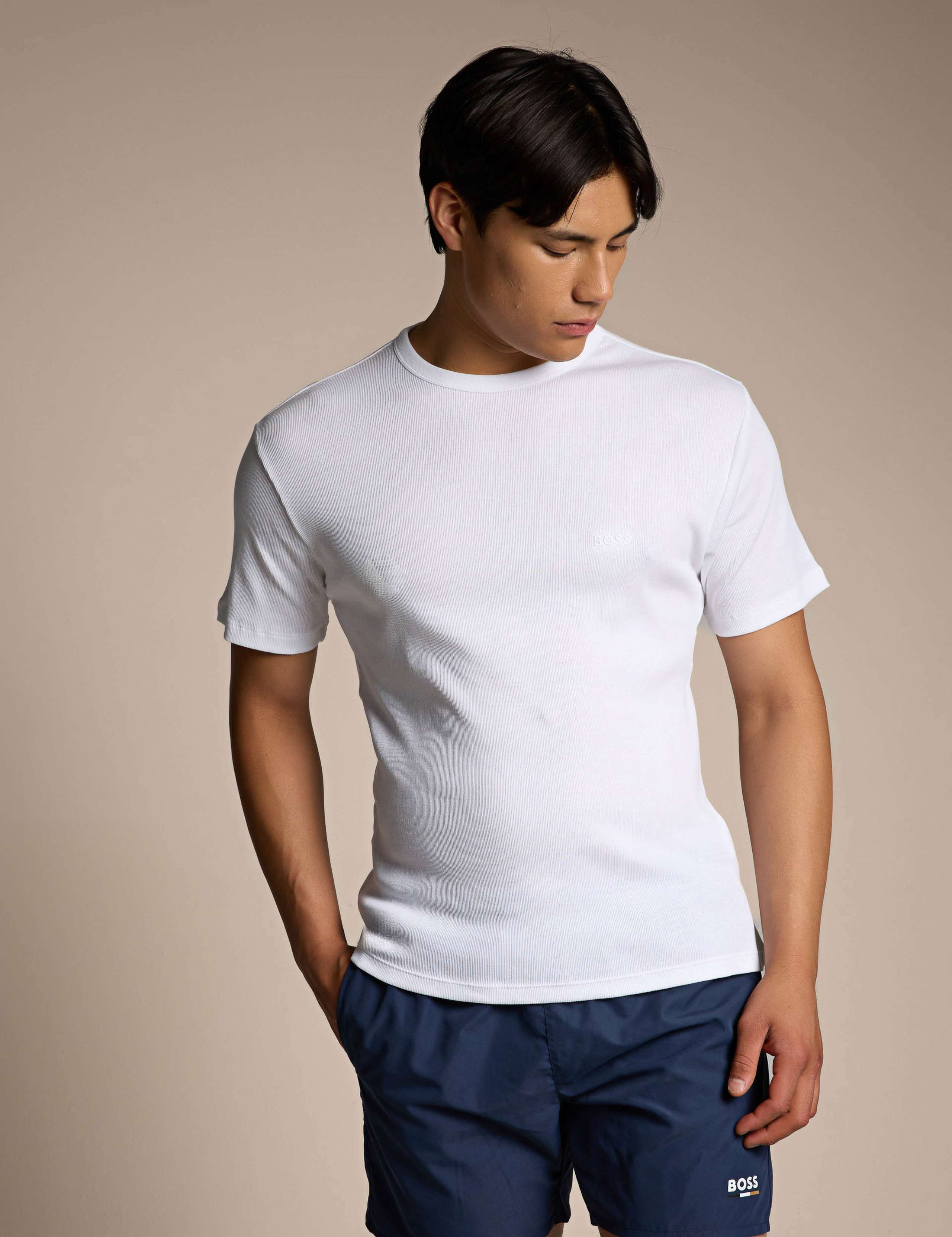 2 Pack Pure Cotton Textured T-Shirts 5 of 5