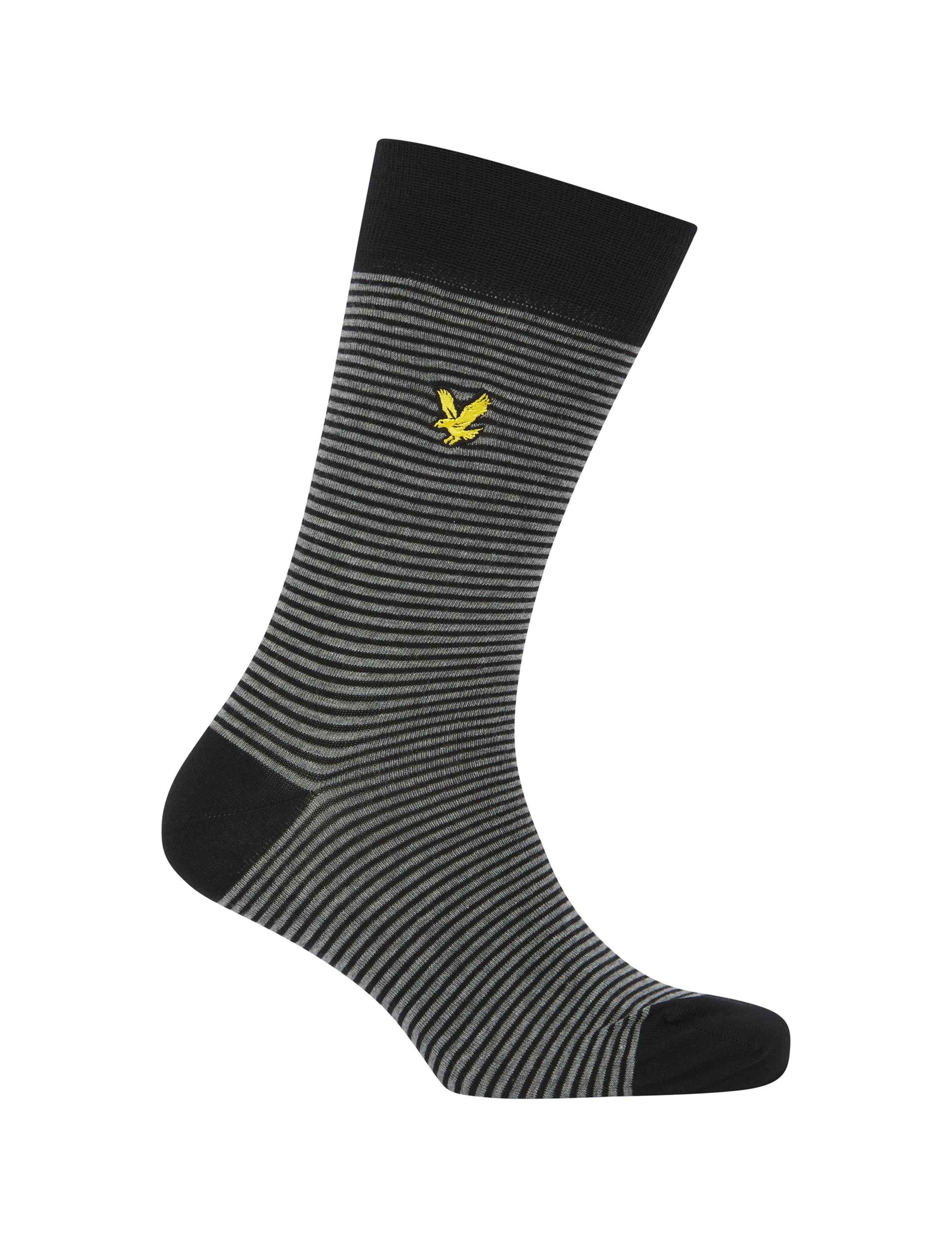 6 Pack Patterned Cotton-Rich Socks Gift Box 5 of 8