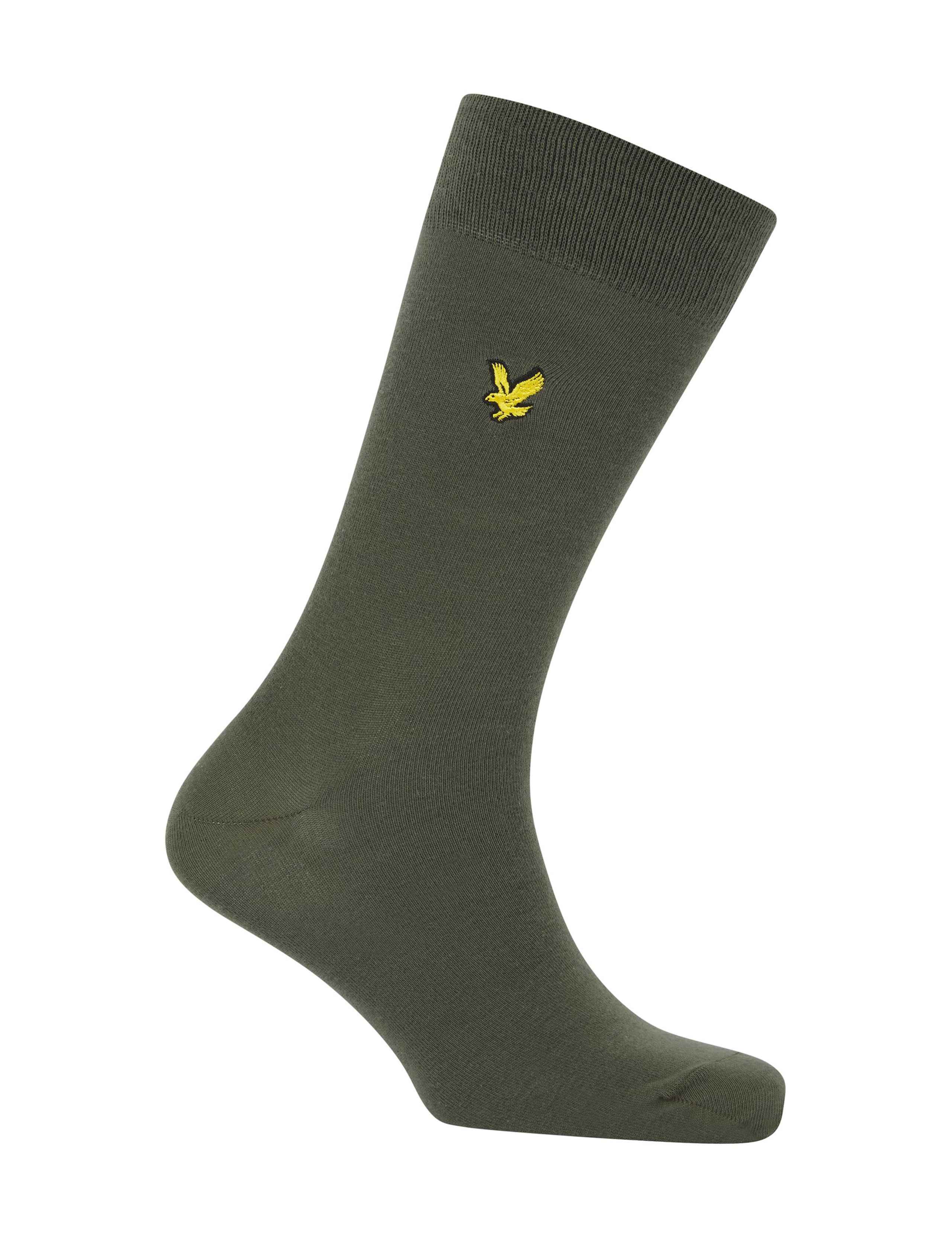 6 Pack Patterned Cotton-Rich Socks Gift Box 6 of 8