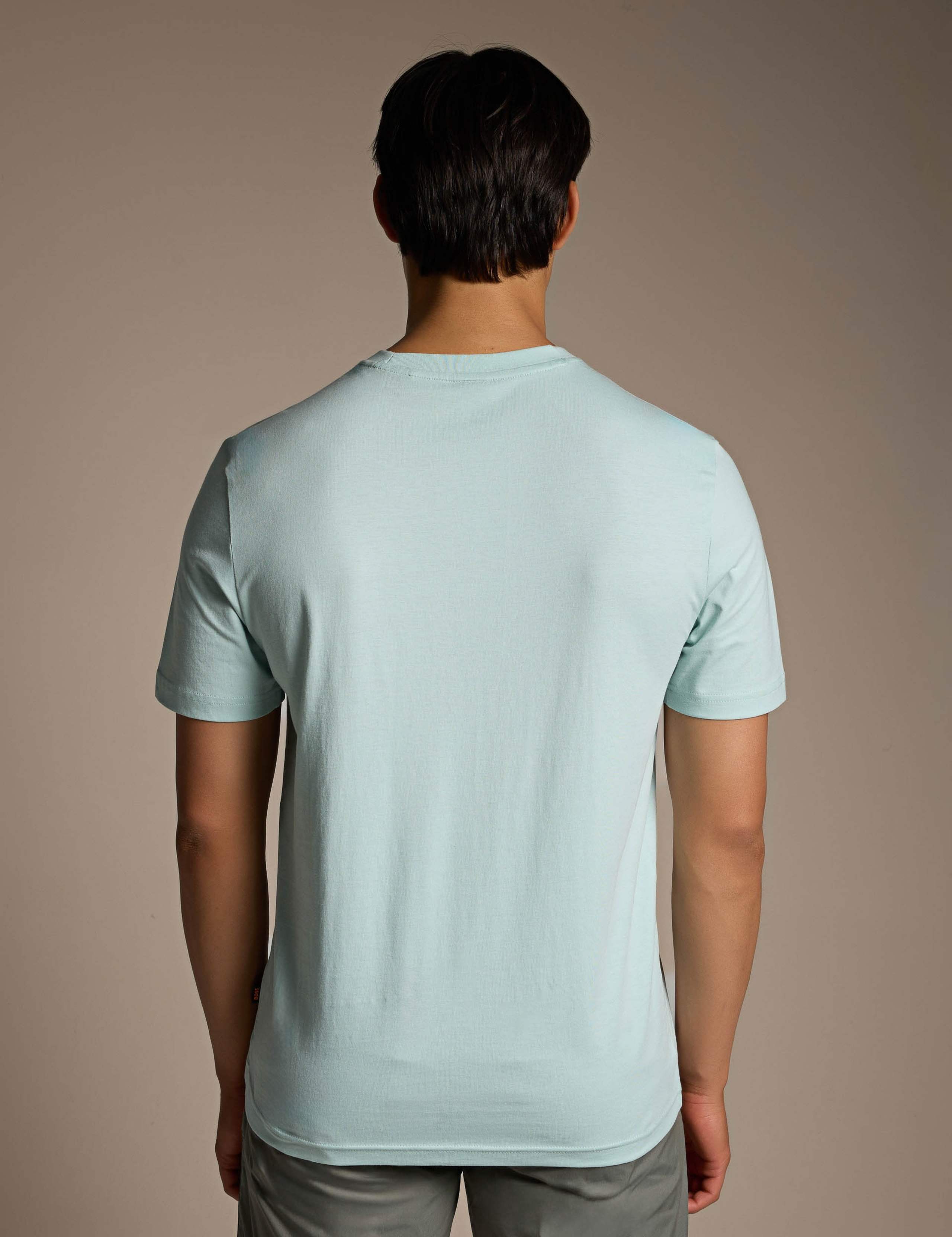Pure Cotton Chest Graphic Crew Neck T-Shirt 3 of 4