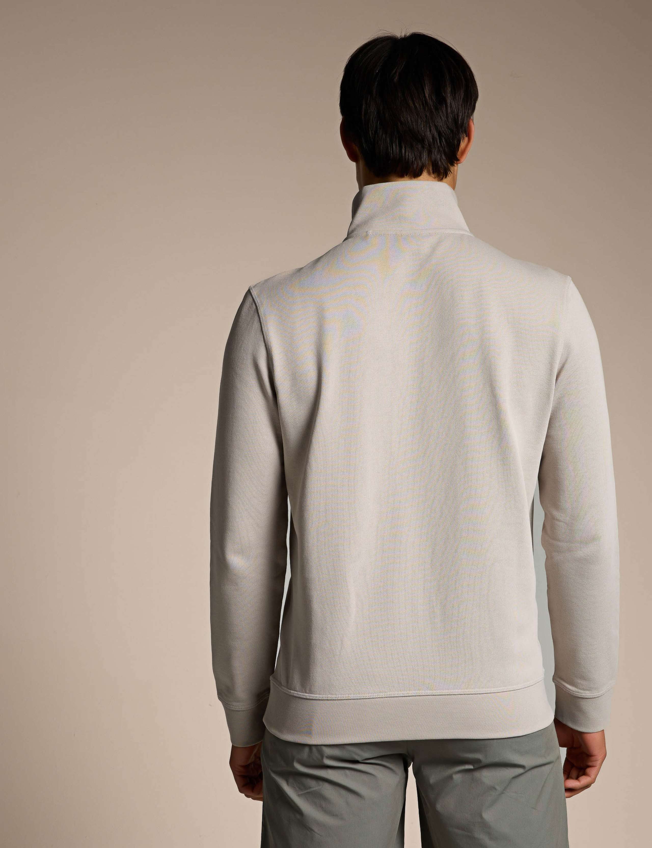 Zetrust Pure Cotton Half Zip Sweatshirt 3 of 4