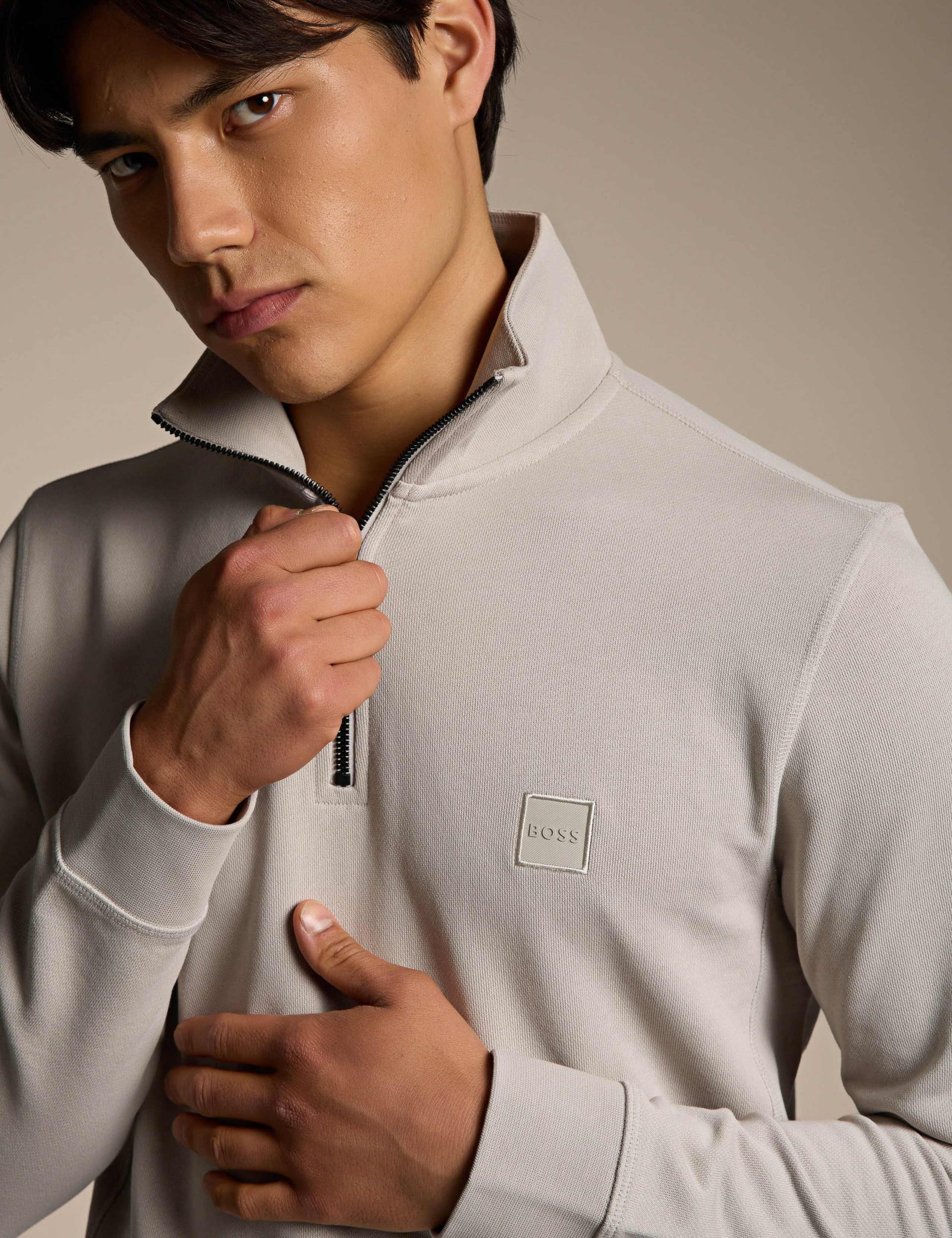 Zetrust Pure Cotton Half Zip Sweatshirt 4 of 4