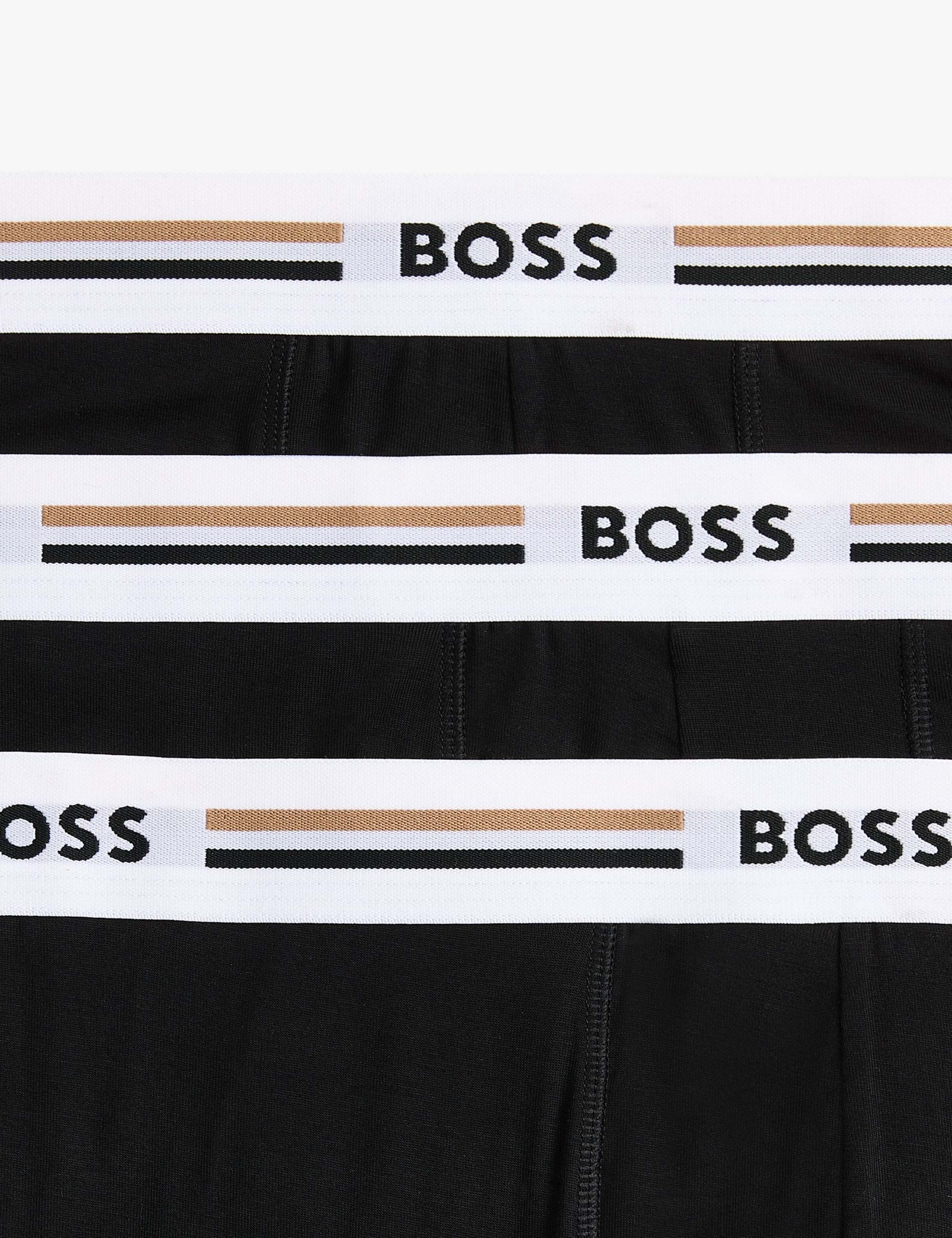 3 Pack Logo Stripe Waistband Trunks 2 of 2