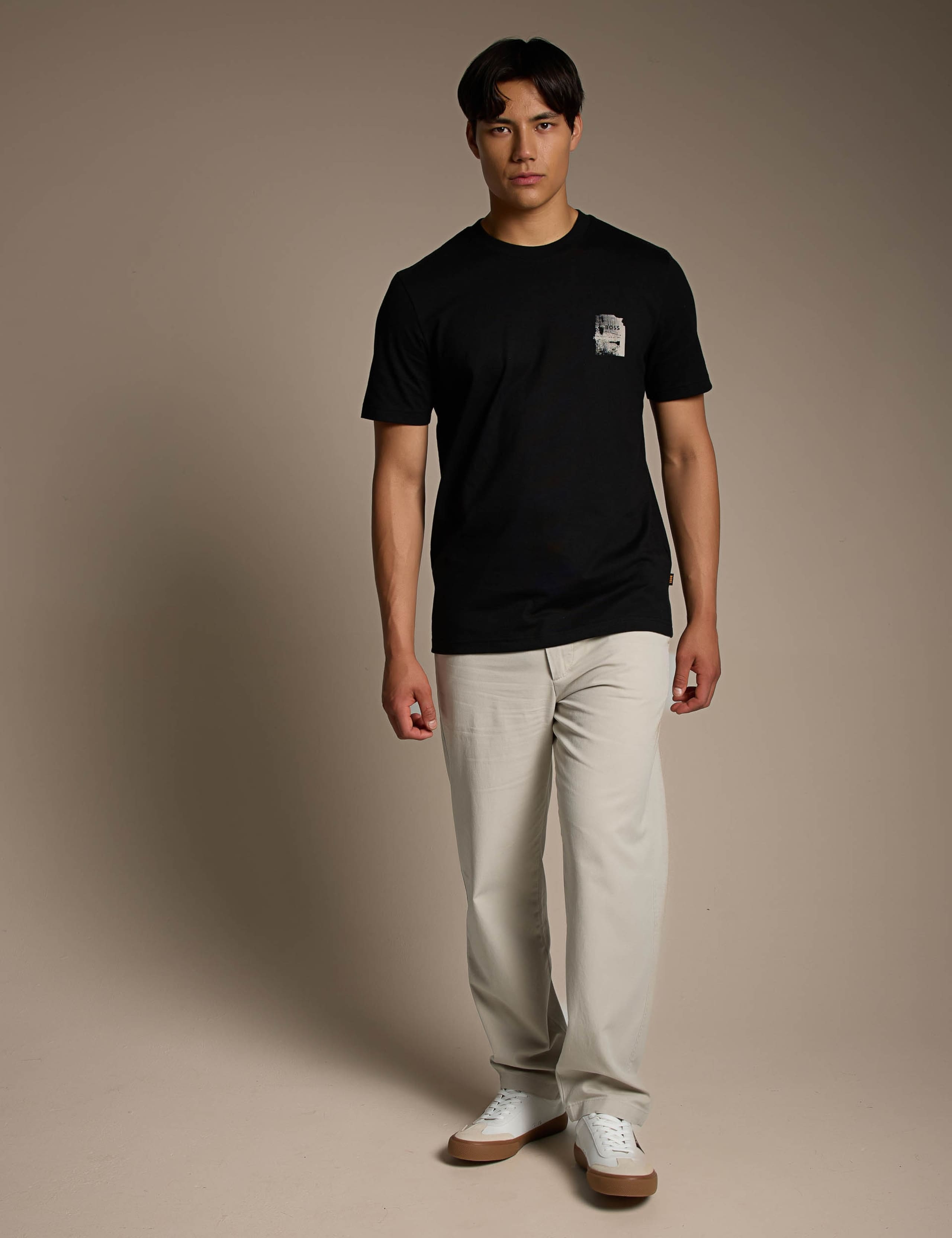 Pure Cotton Back Graphic Crew Neck T-Shirt 2 of 4