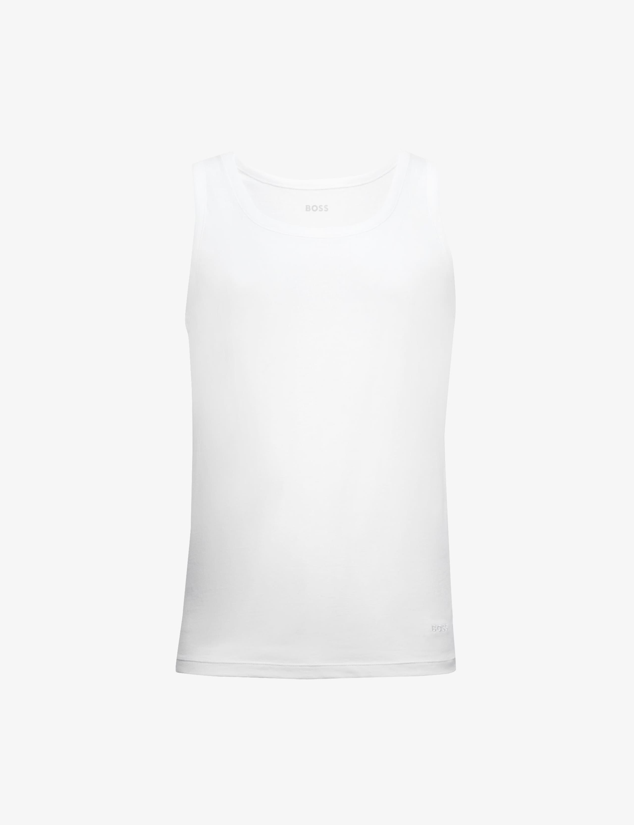 3 Pack Pure Cotton Vest Tops 2 of 6
