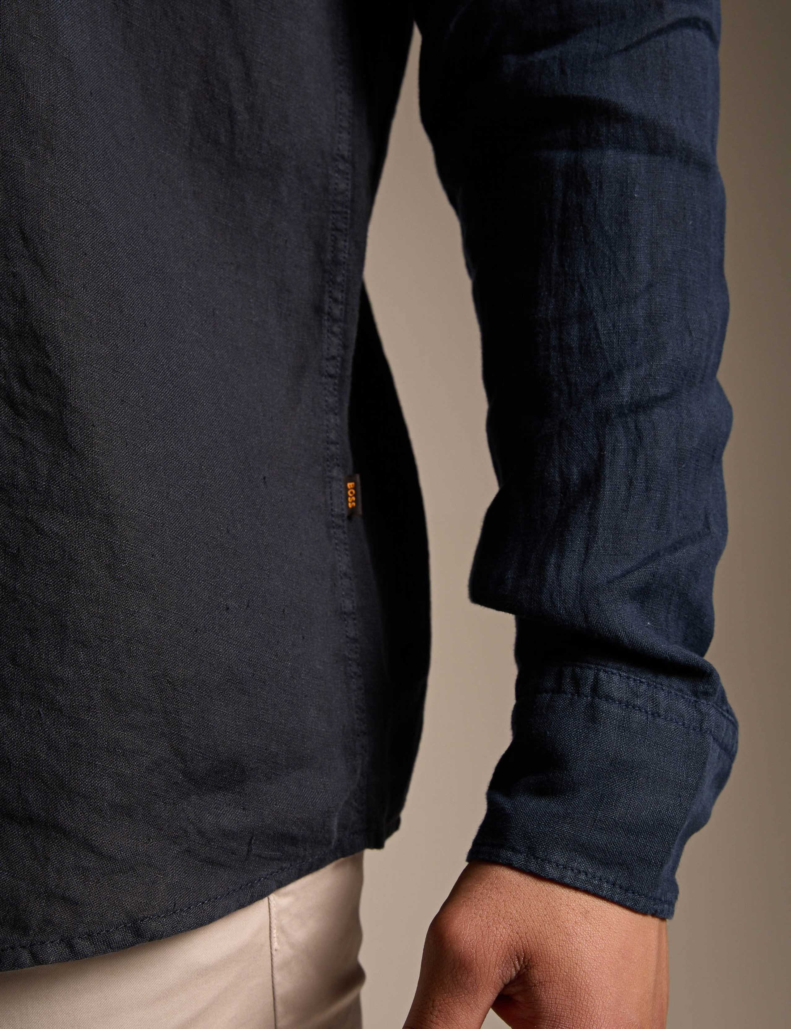 Relegant_6_M Regular Fit Pure Linen Shirt 3 of 6