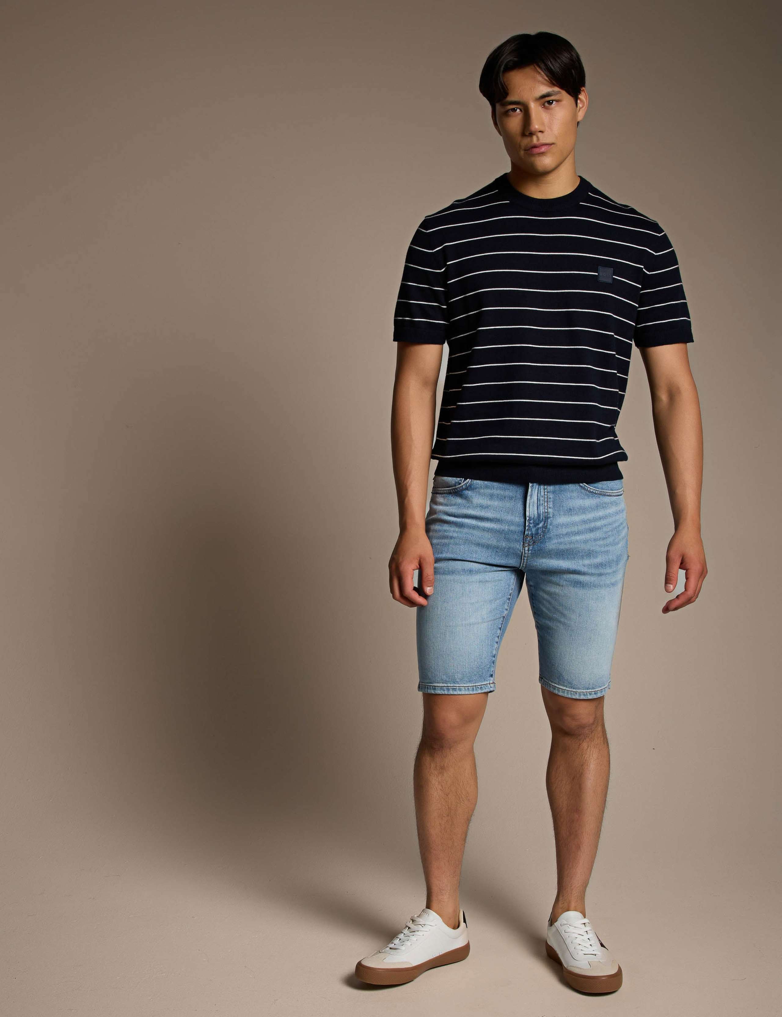 Kanacho Cotton Rich Striped T-Shirt 2 of 4