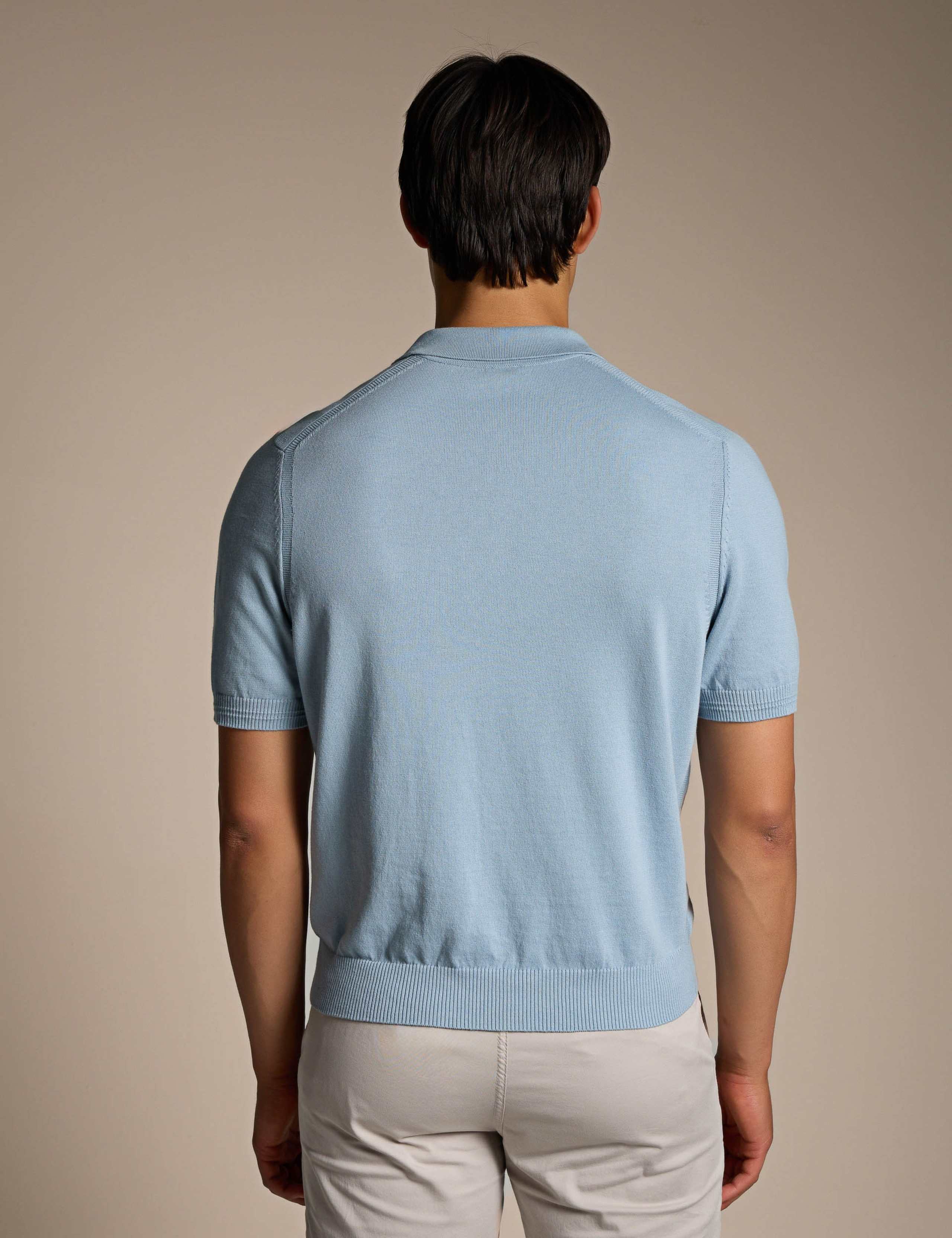 Asac_P Cotton Rich Textured Polo Shirt 3 of 4
