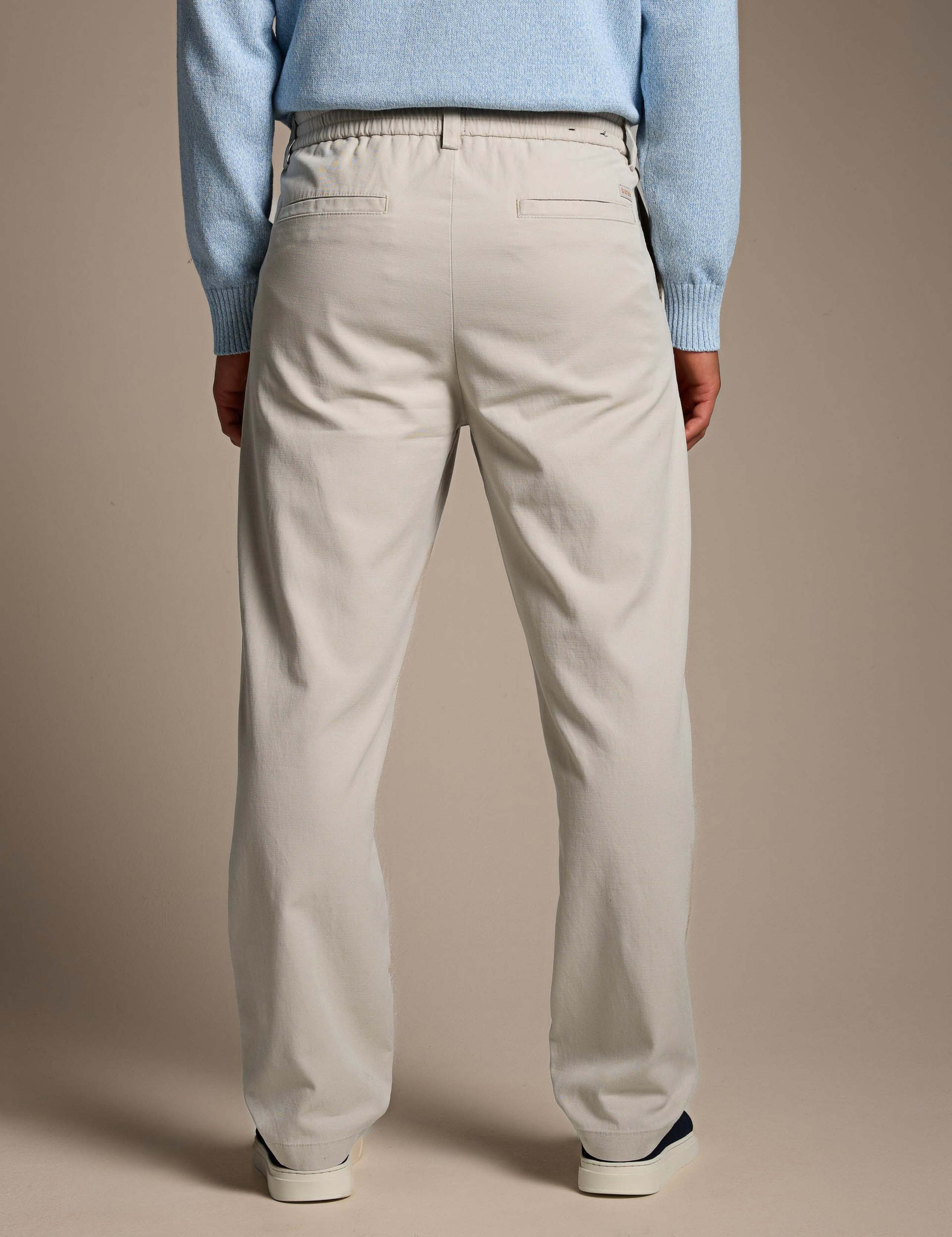 Regular Fit Elasticated Waist Chinos 3 of 4