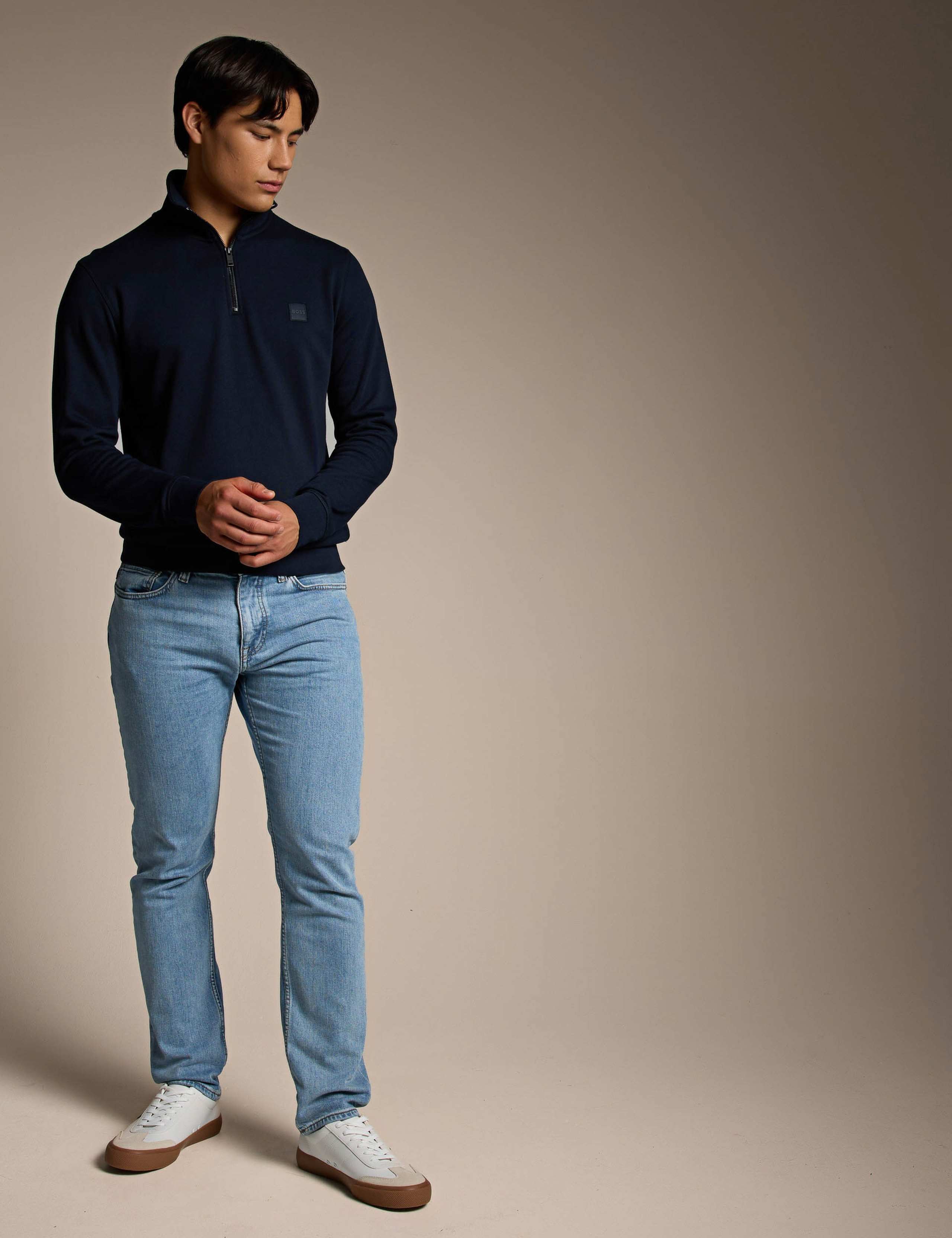 Zetrust Pure Cotton Half Zip Sweatshirt 2 of 4