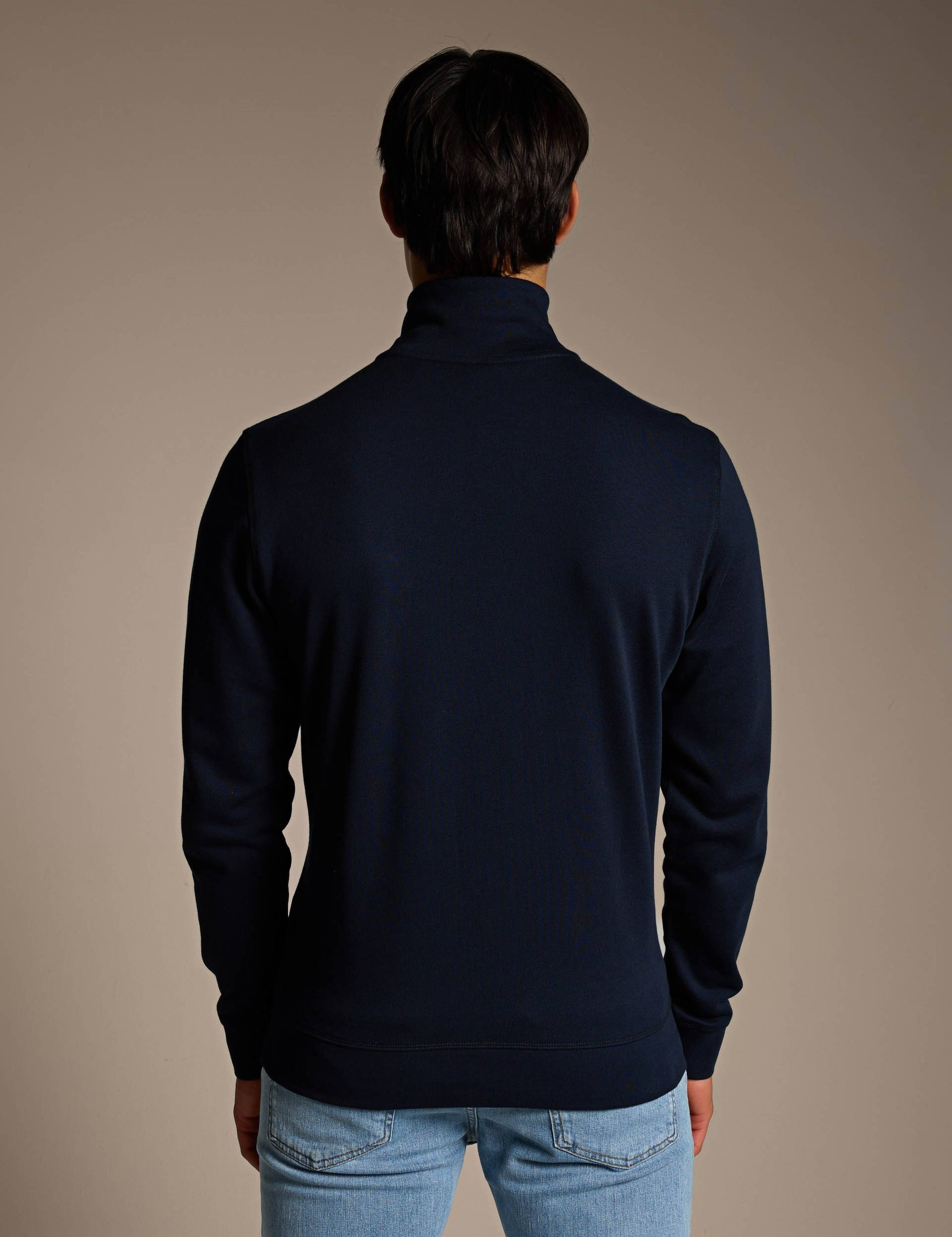 Zetrust Pure Cotton Half Zip Sweatshirt 3 of 4