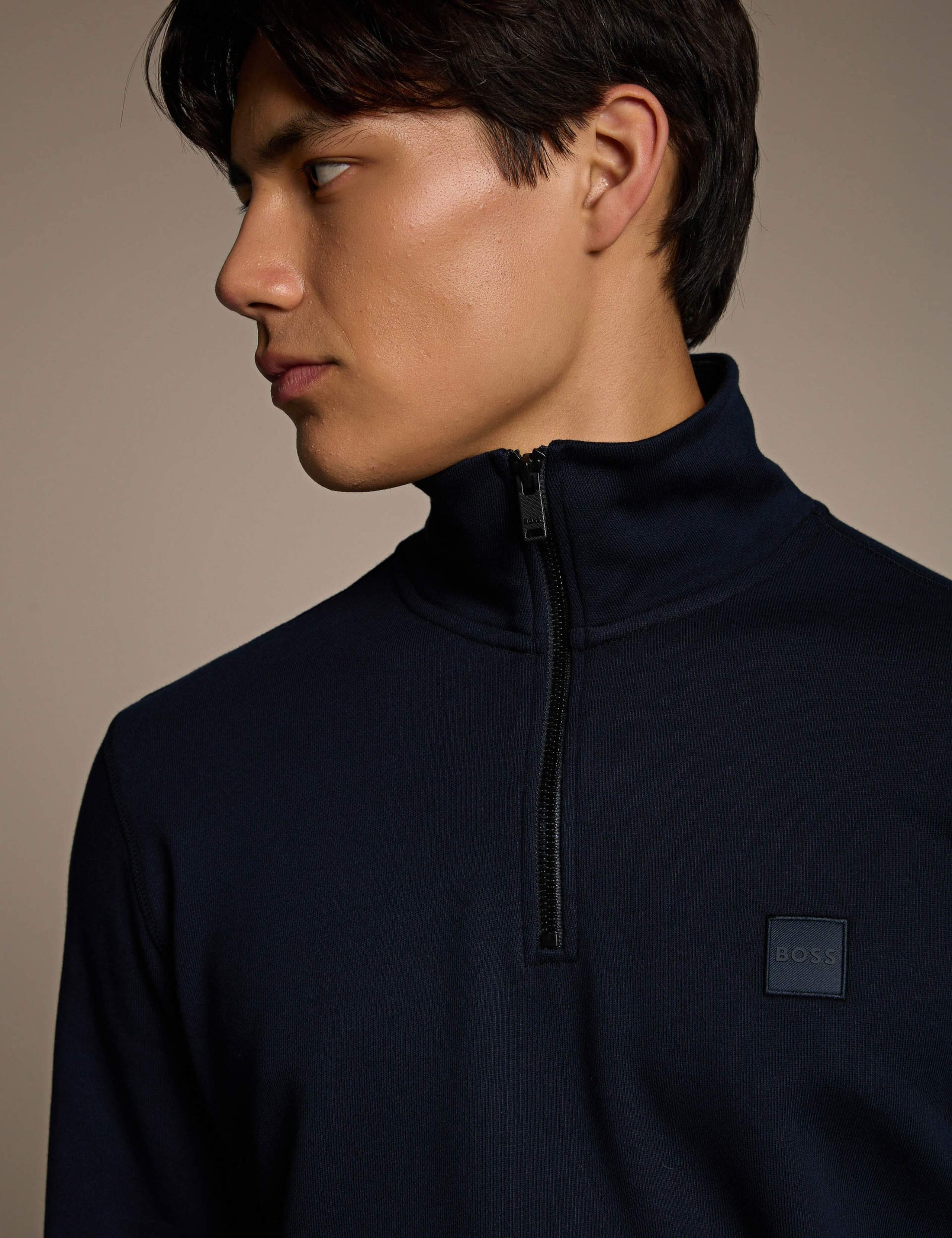 Zetrust Pure Cotton Half Zip Sweatshirt 4 of 4