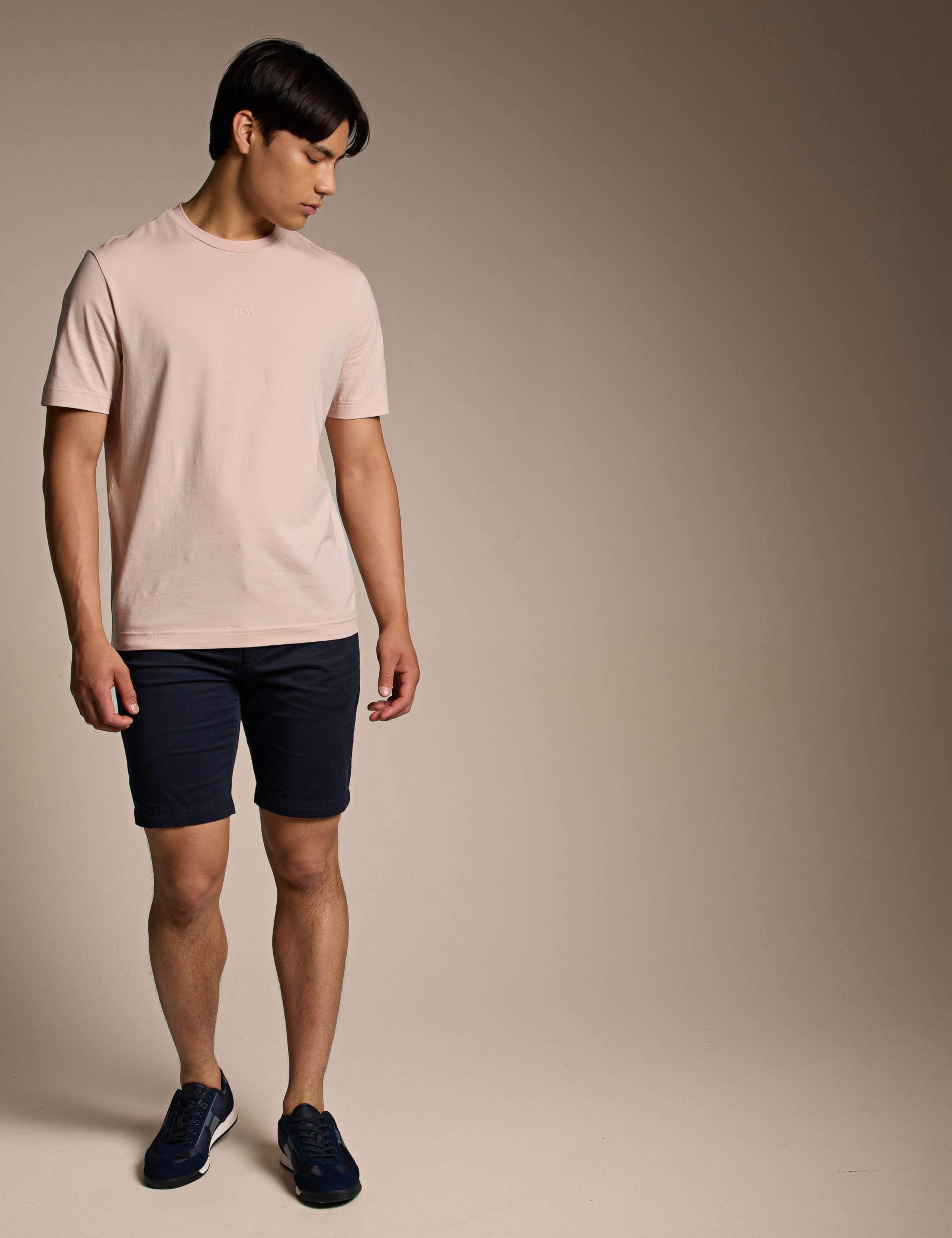 TChup Contrast Logo T-Shirt in Stretch Cotton 2 of 4