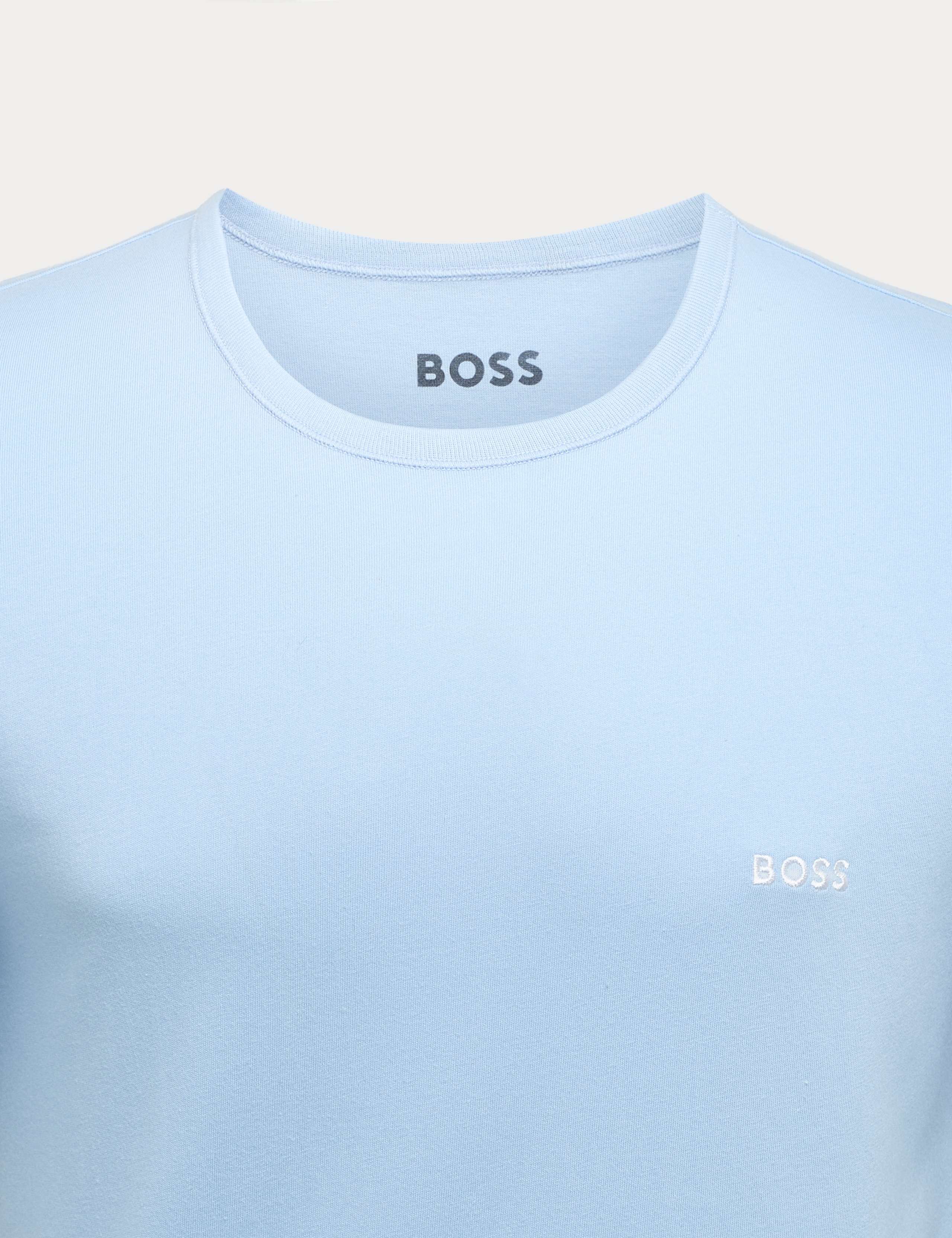 3 Pack Pure Cotton Logo Embroidery T-Shirts 2 of 3