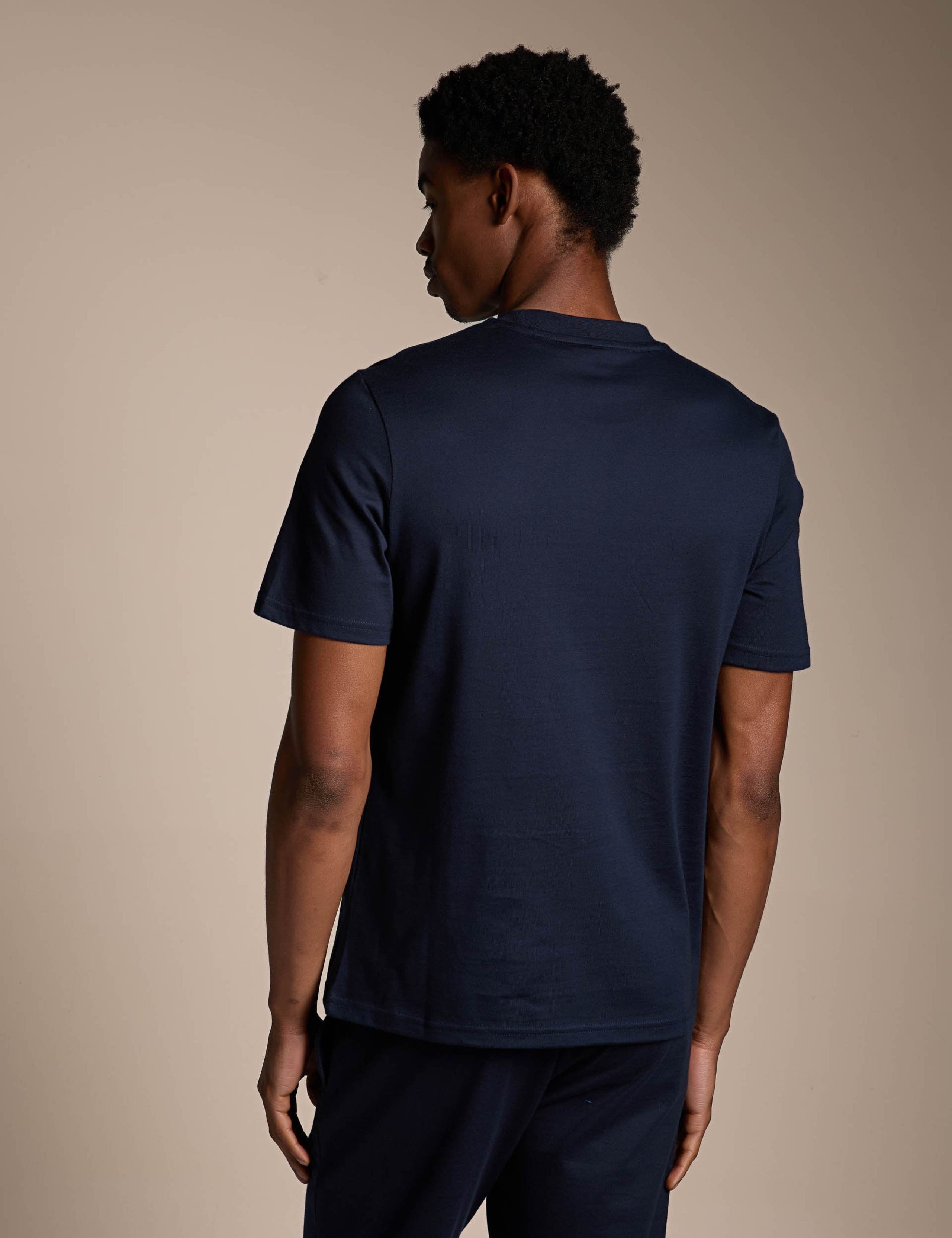 Pure Cotton Logo Crew Neck T-Shirt 3 of 4