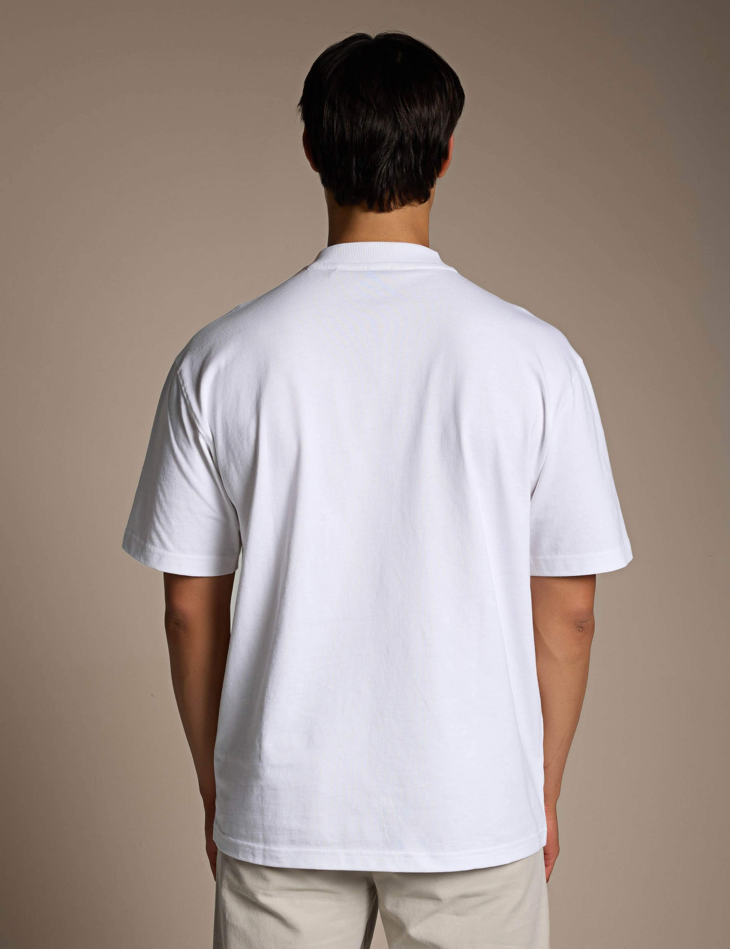 Te_Dye_ Pure Cotton Crew Neck T-Shirt 3 of 4