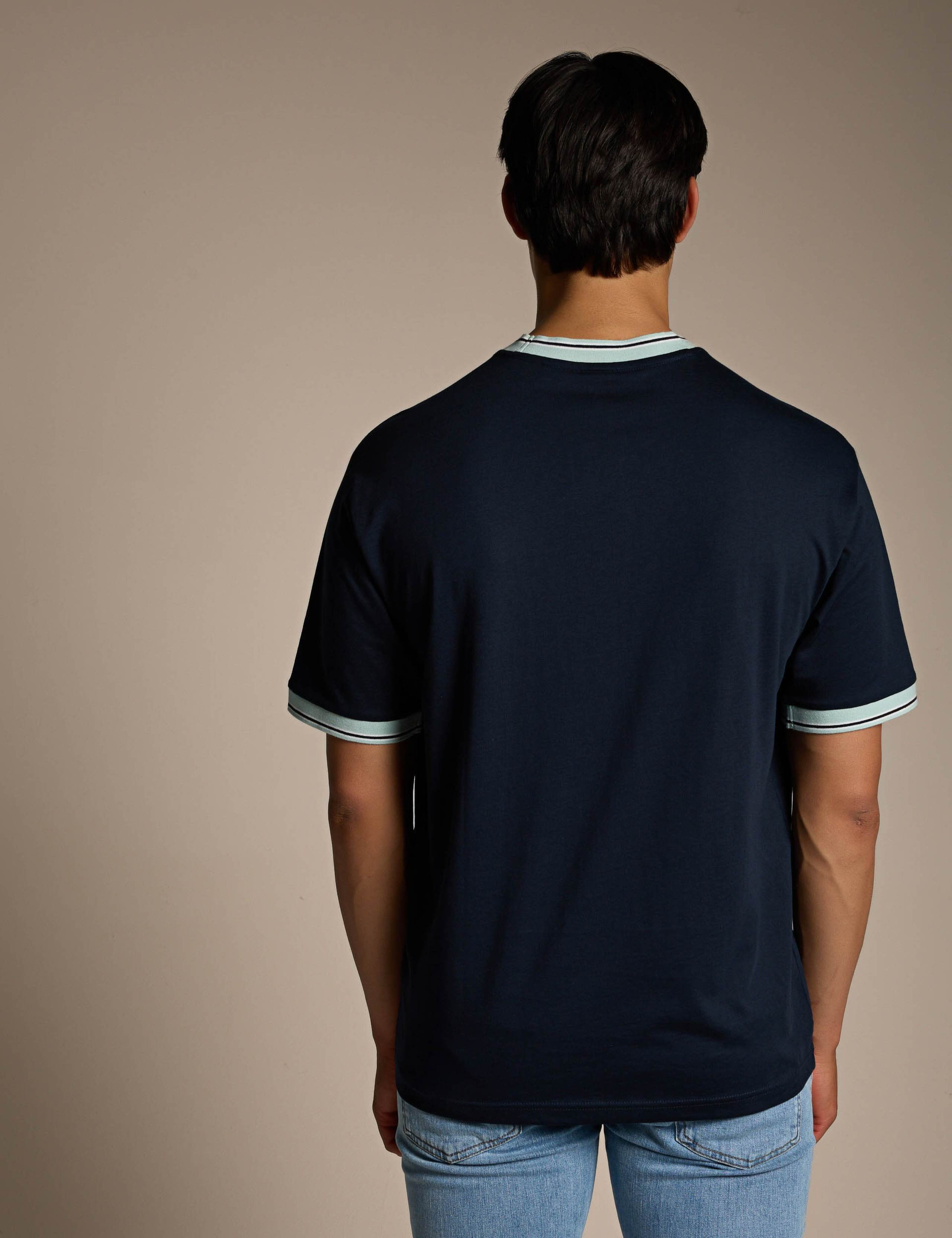 Te_Blocks Pure Cotton Logo T-Shirt 3 of 5