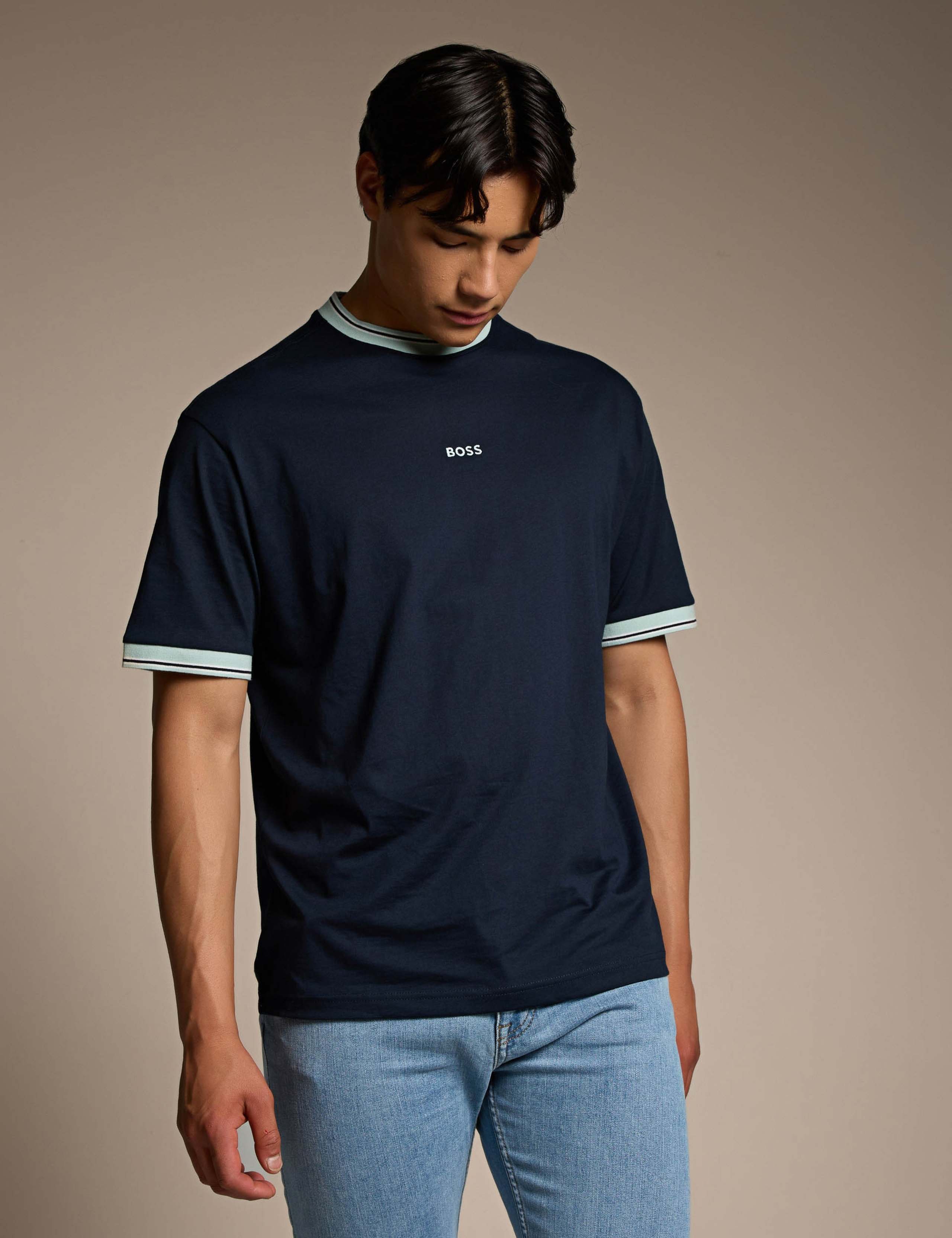 Te_Blocks Pure Cotton Logo T-Shirt 4 of 5
