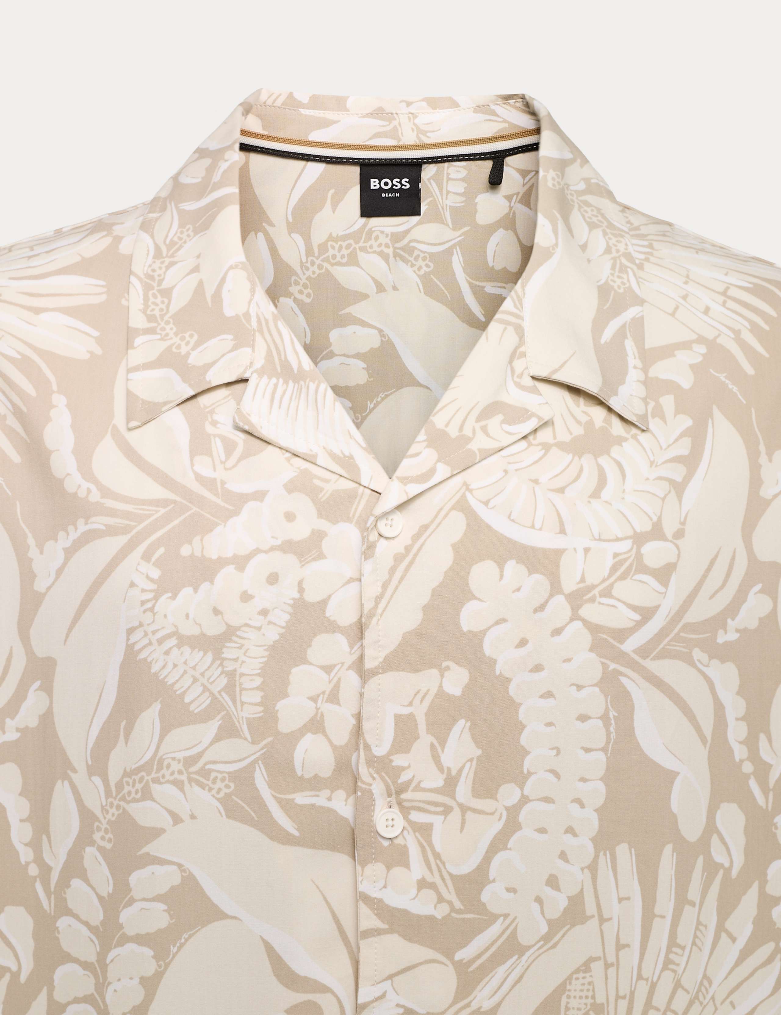 Regular Fit Printed Short Sleeve Beach Shirt 2 of 3