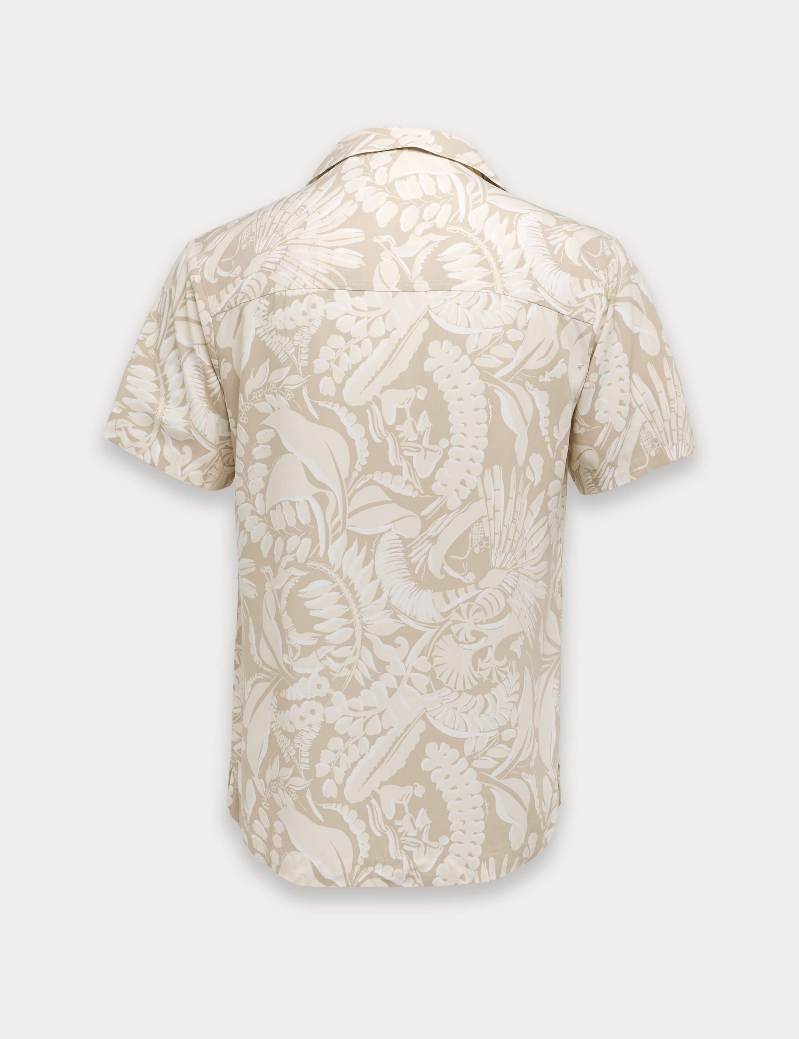 Regular Fit Printed Short Sleeve Beach Shirt 3 of 3