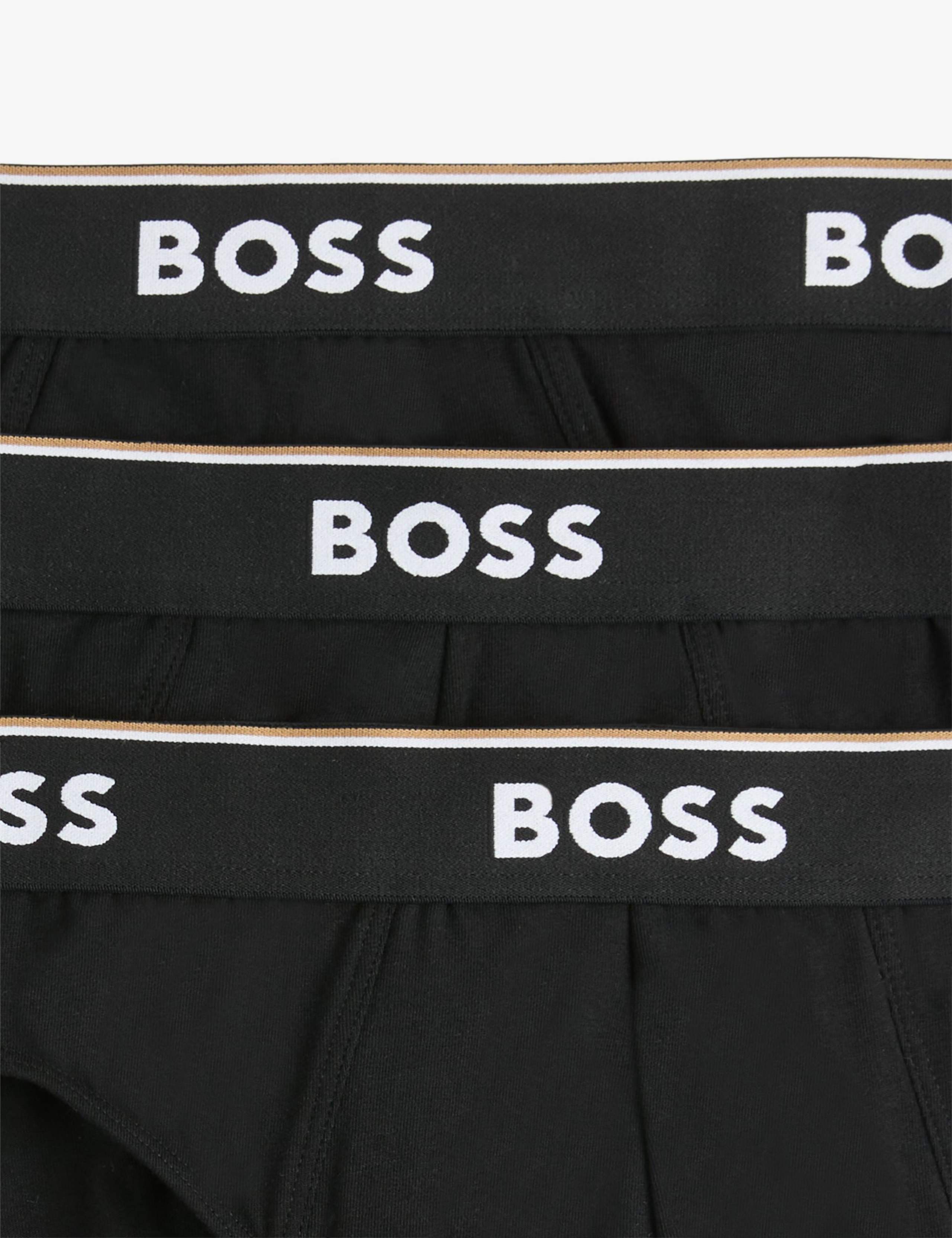 3pk Cotton Rich Logo Waistband Briefs 2 of 2