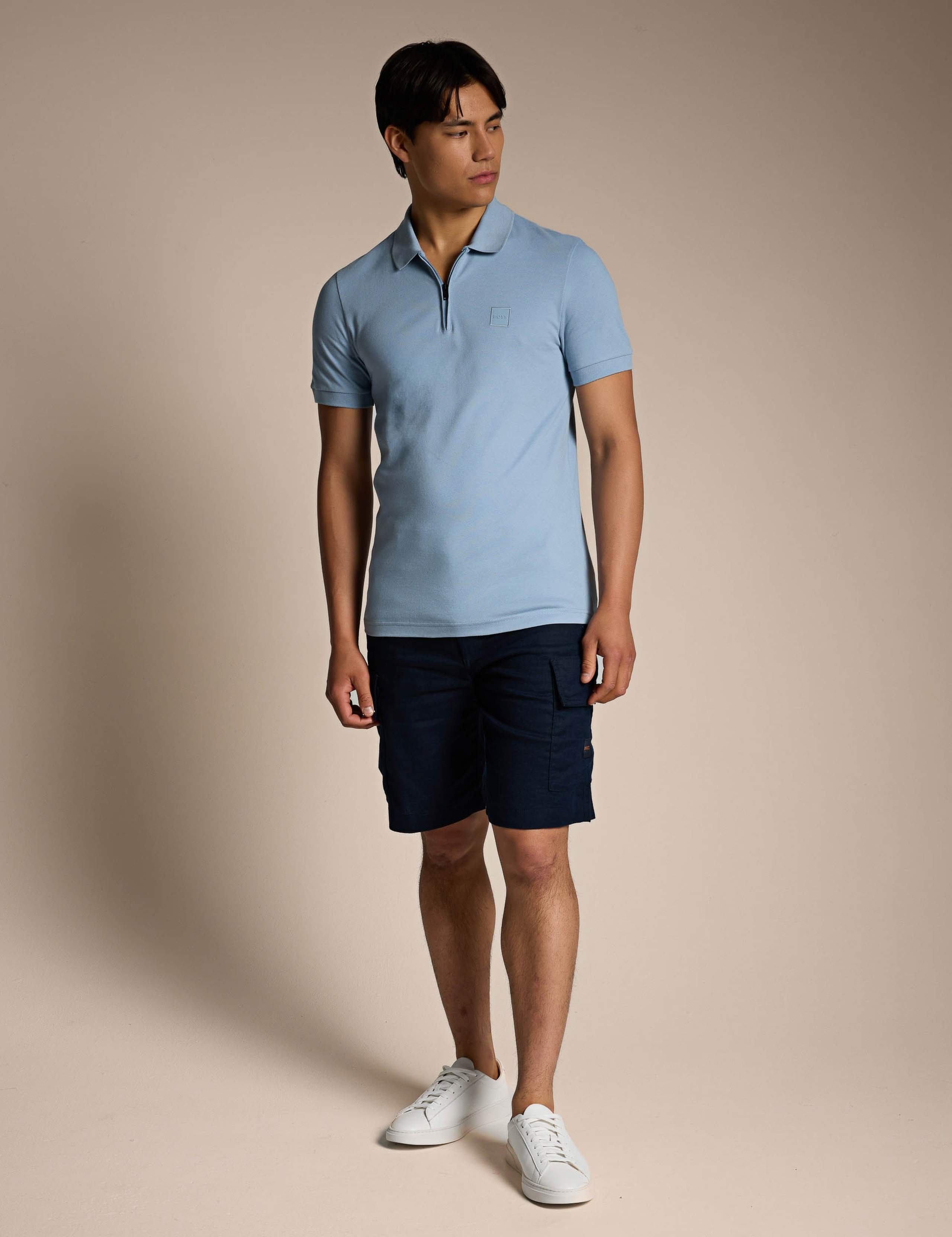 Passerzip Cotton Rich Half Zip Polo Shirt 2 of 4