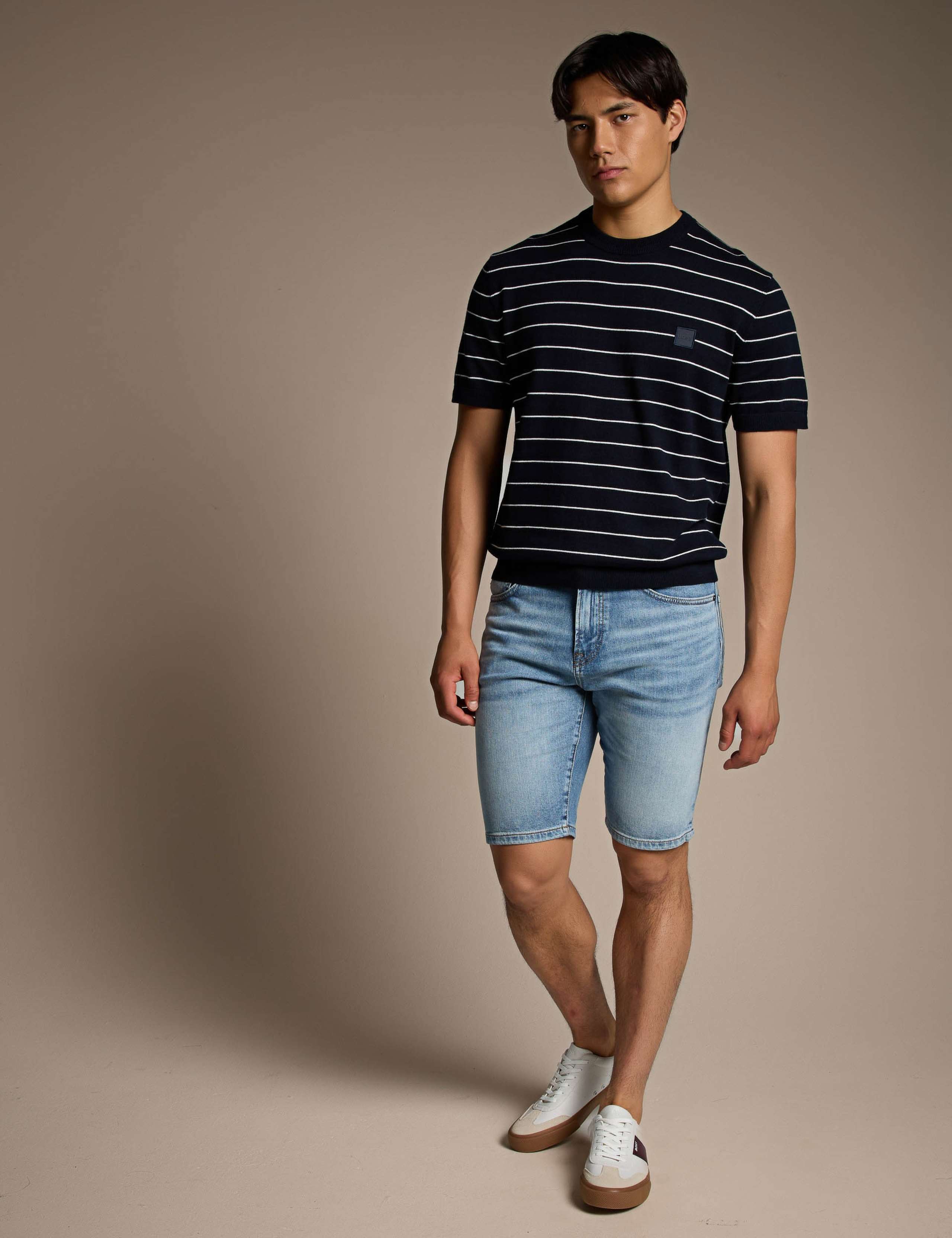 Re.Maine Regular Fit Denim Shorts 2 of 4