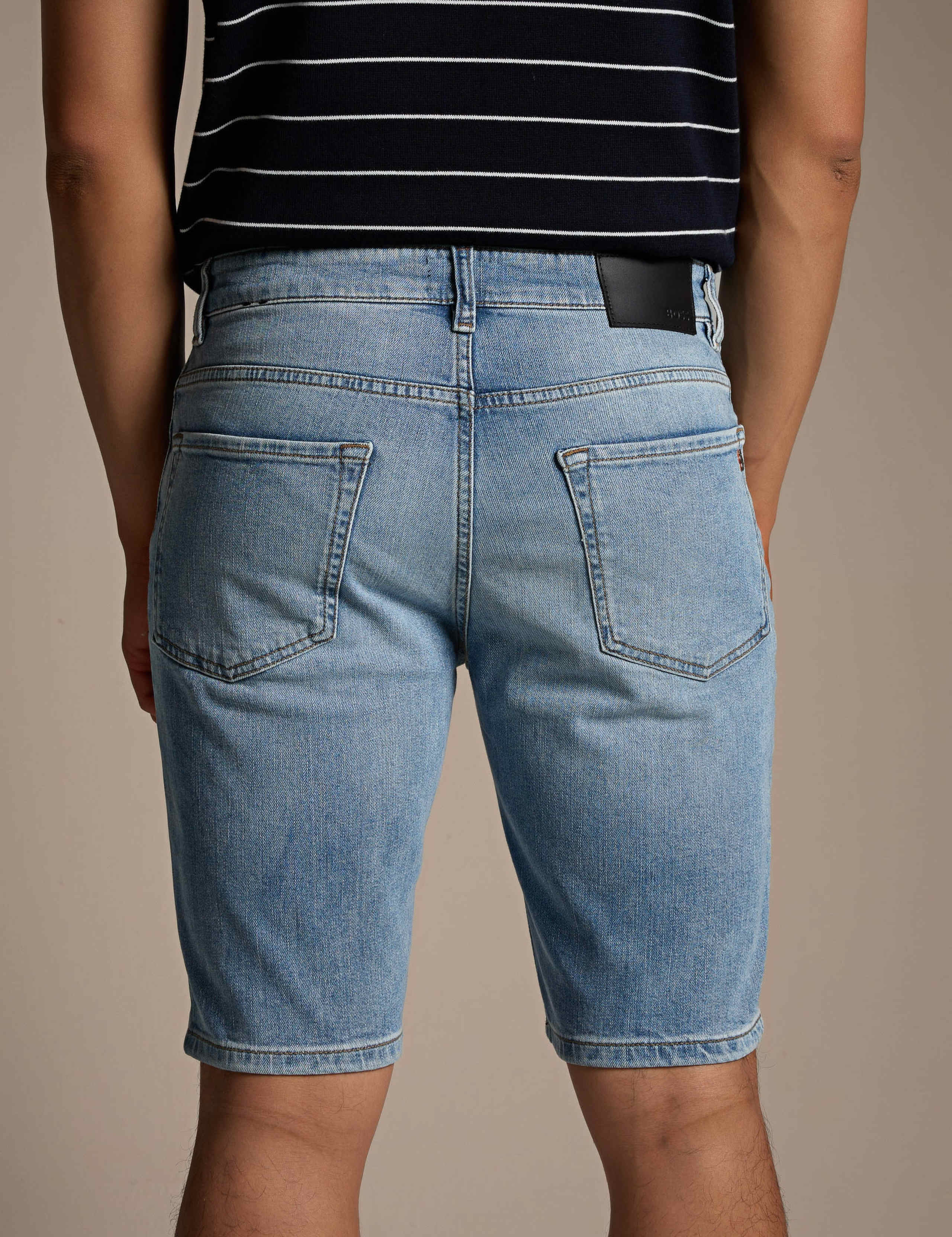Re.Maine Regular Fit Denim Shorts 3 of 4
