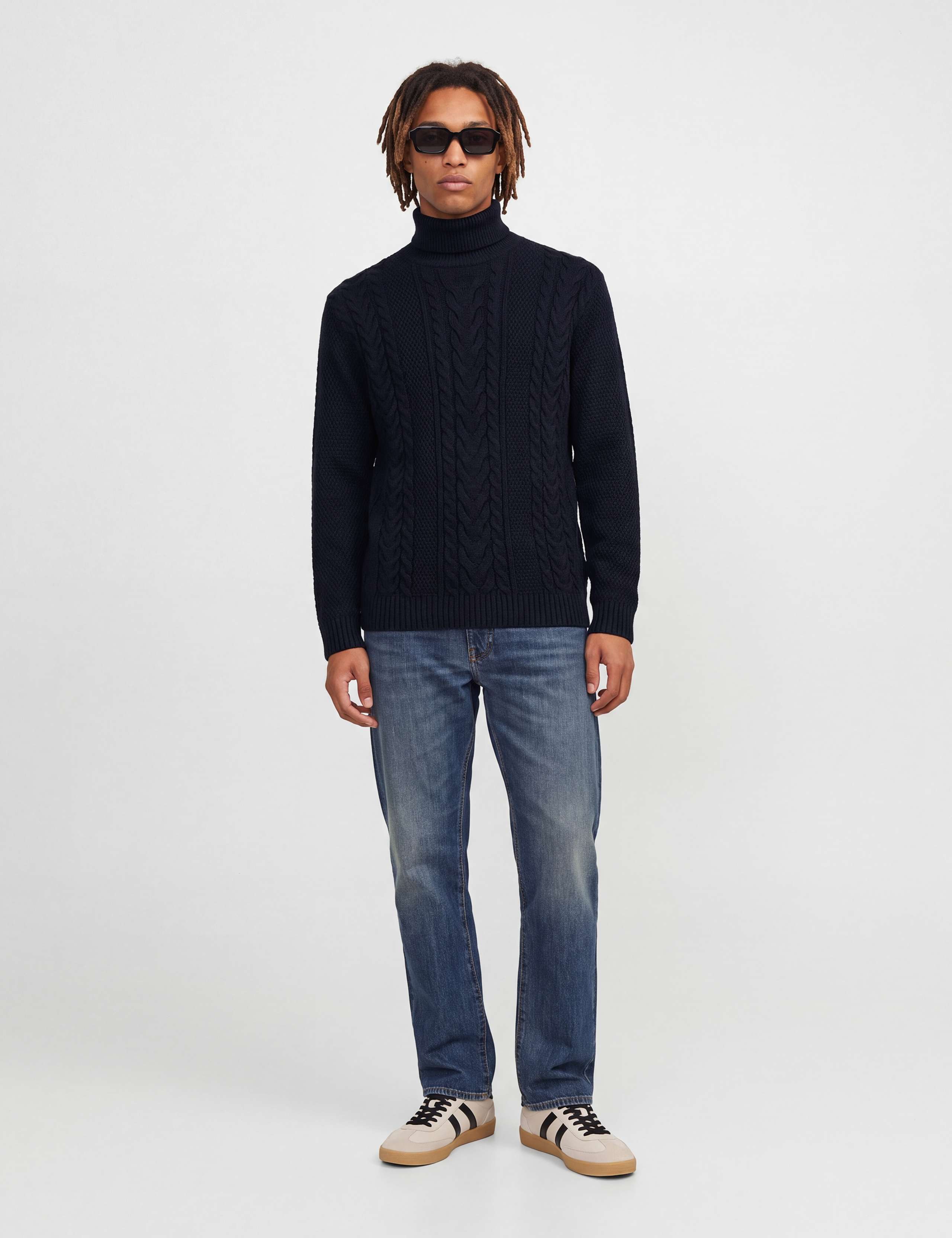 Cable Roll Neck Jumper 3 of 7