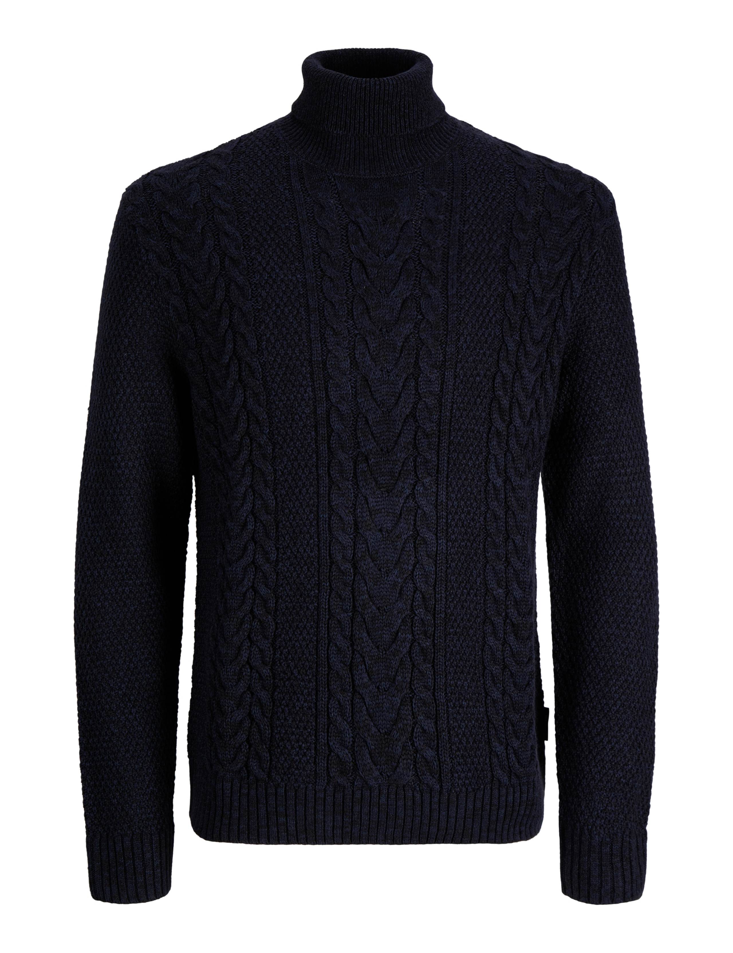 Cable Roll Neck Jumper 5 of 7
