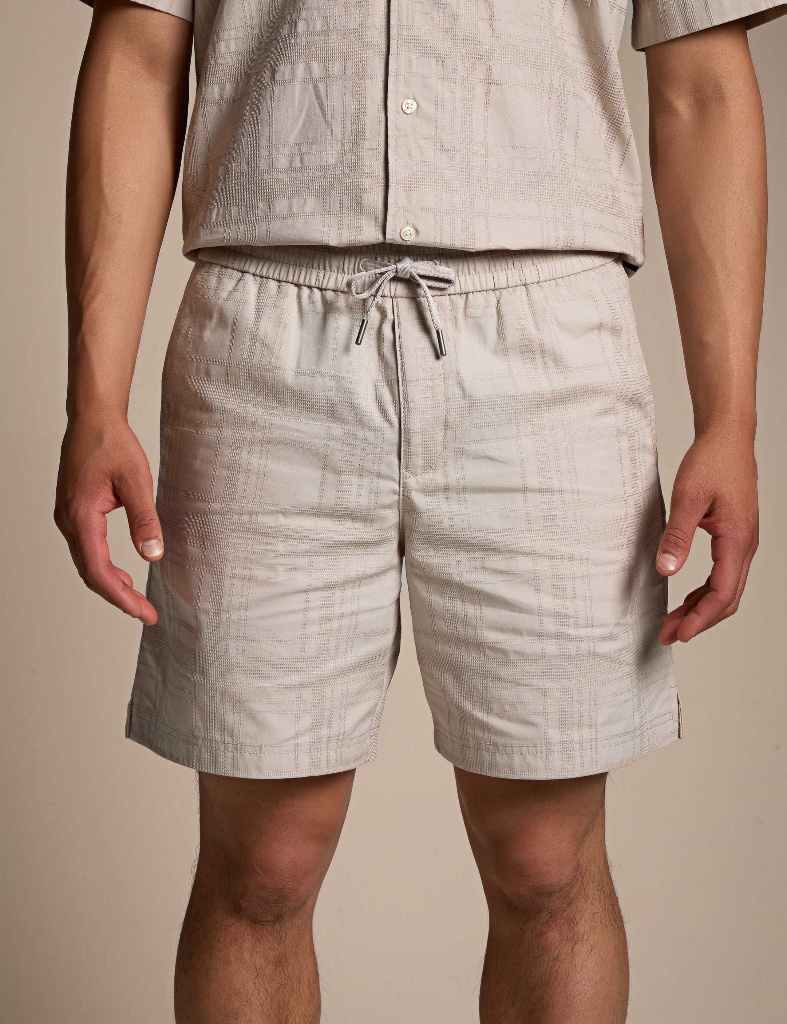 Pure Cotton Textured Lightweight Shorts 5 of 5