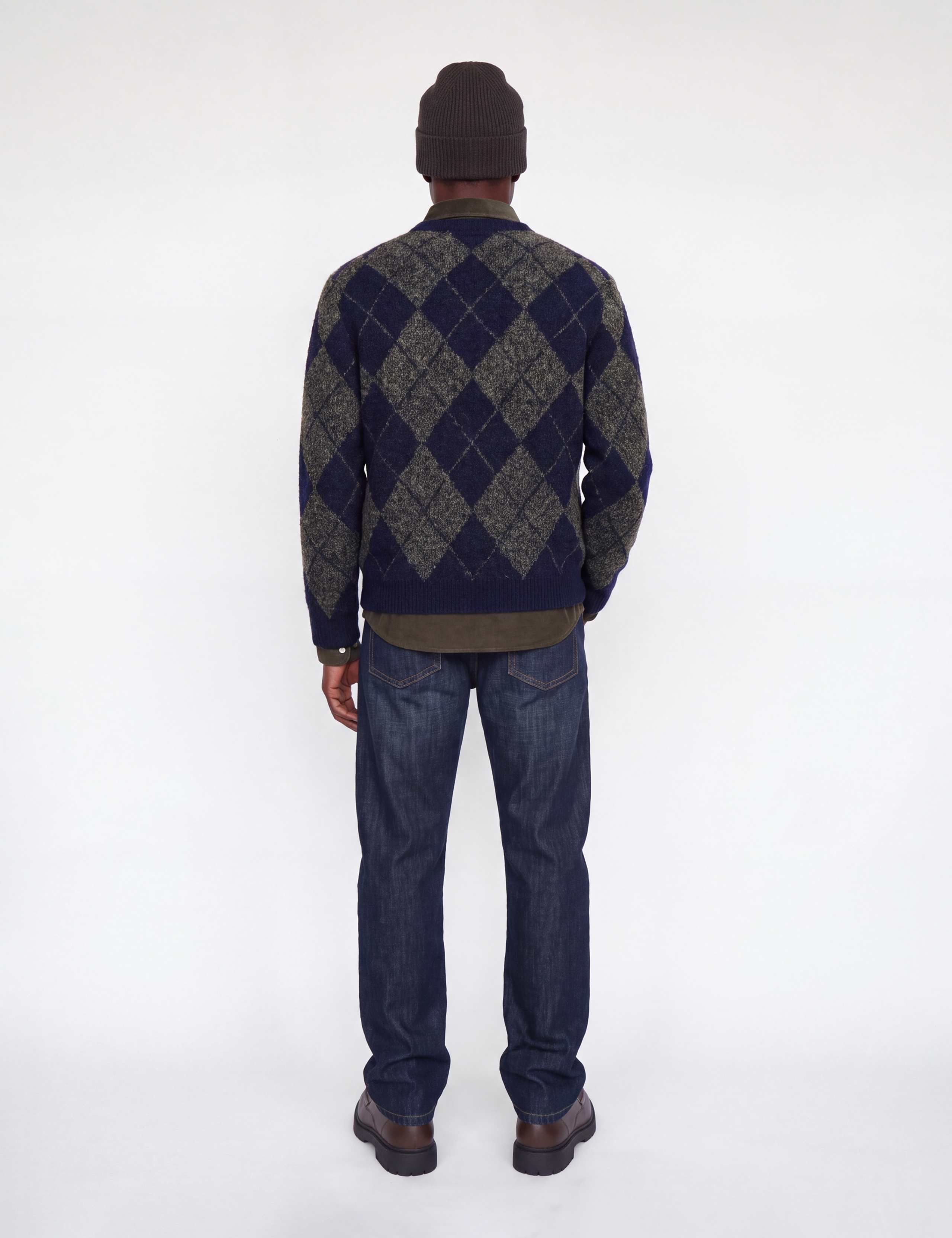 Checked Half Zip Jumper 4 of 5