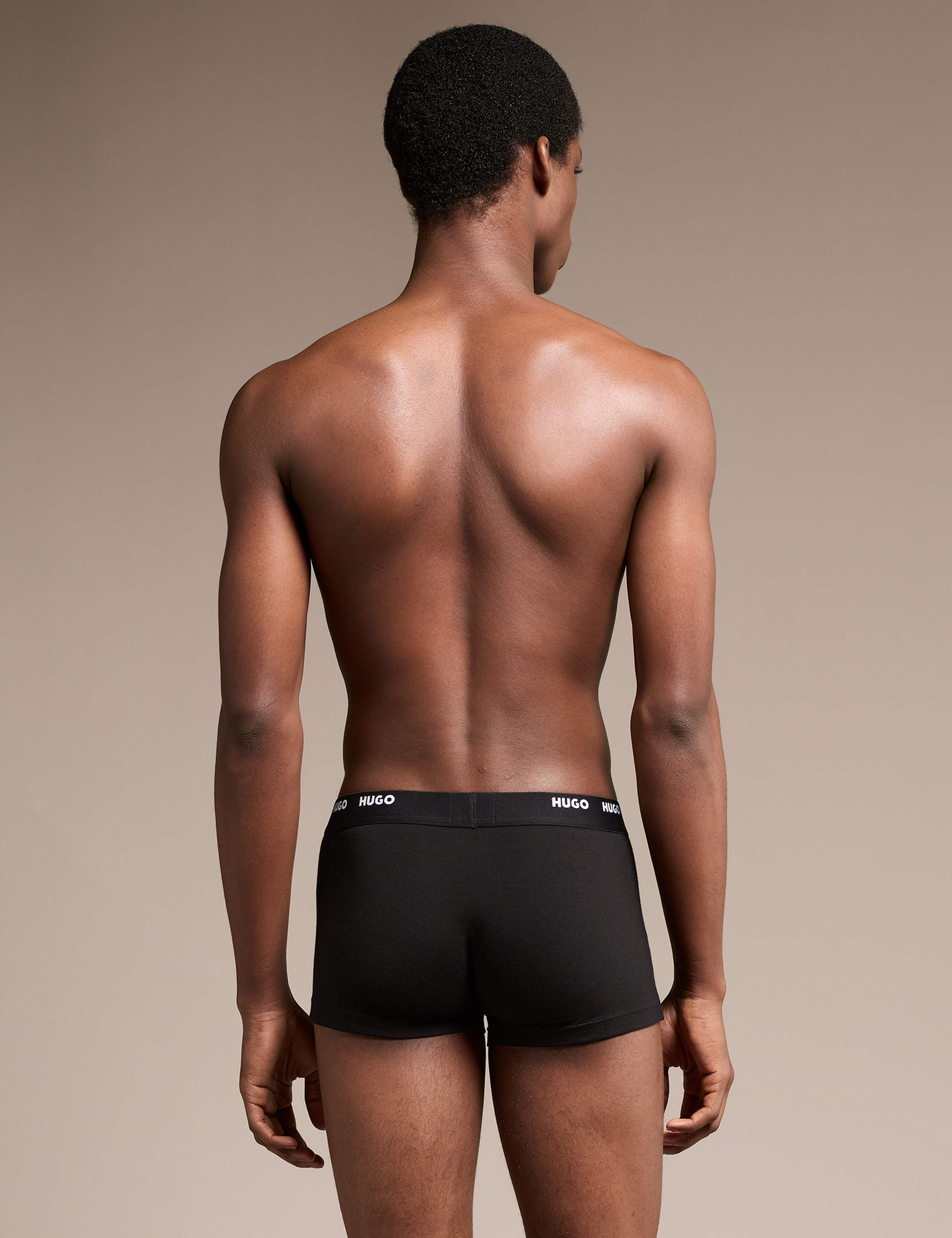 5pk Cotton Rich Logo Waistband Trunks 3 of 5