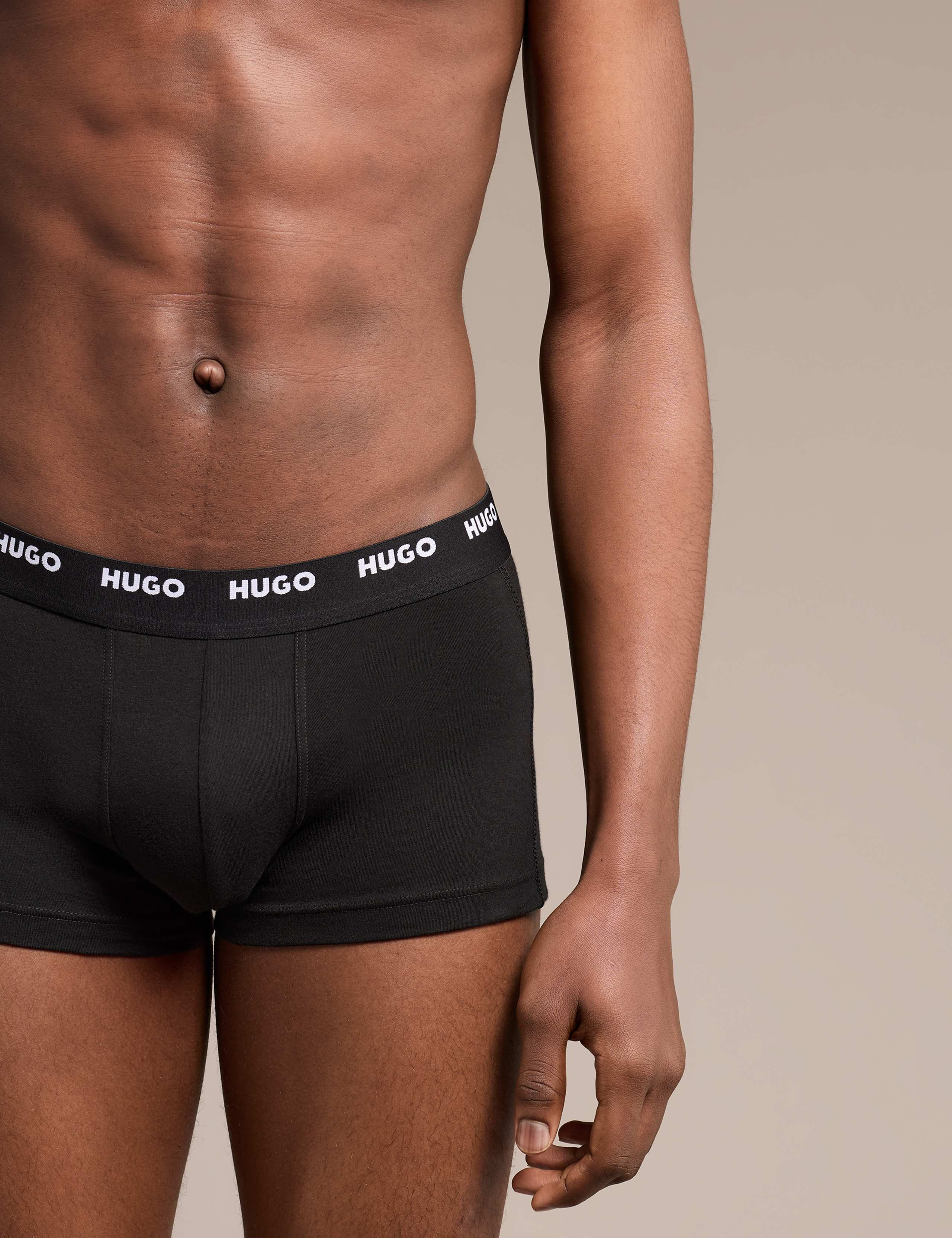 5 Pack Cotton Rich Logo Waistband Trunks 4 of 5