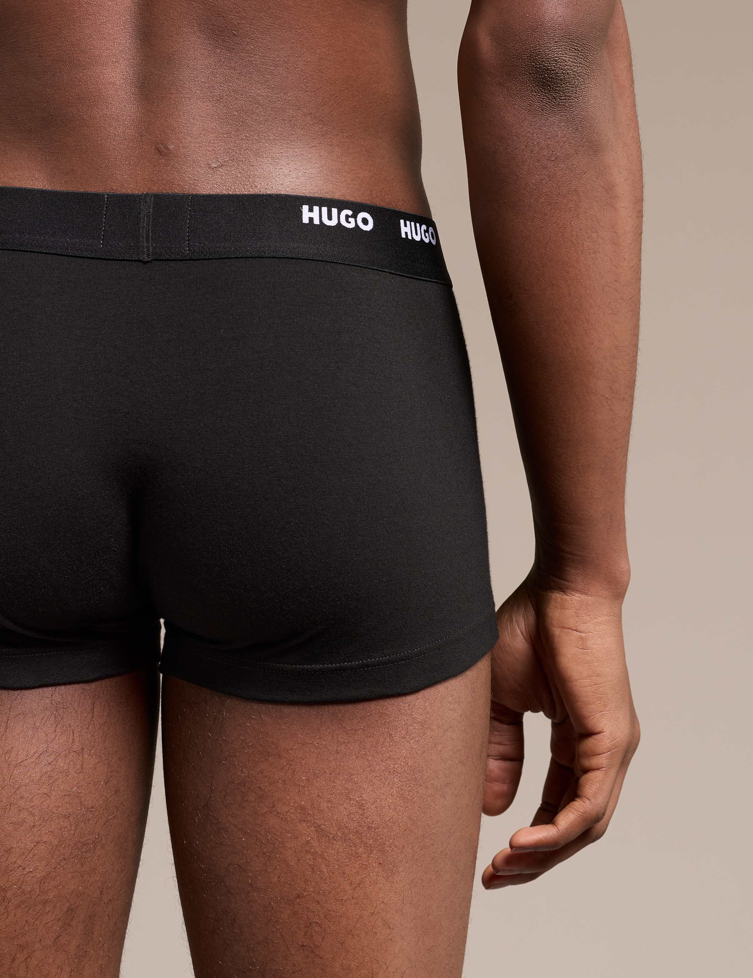 5 Pack Cotton Rich Logo Waistband Trunks 5 of 5