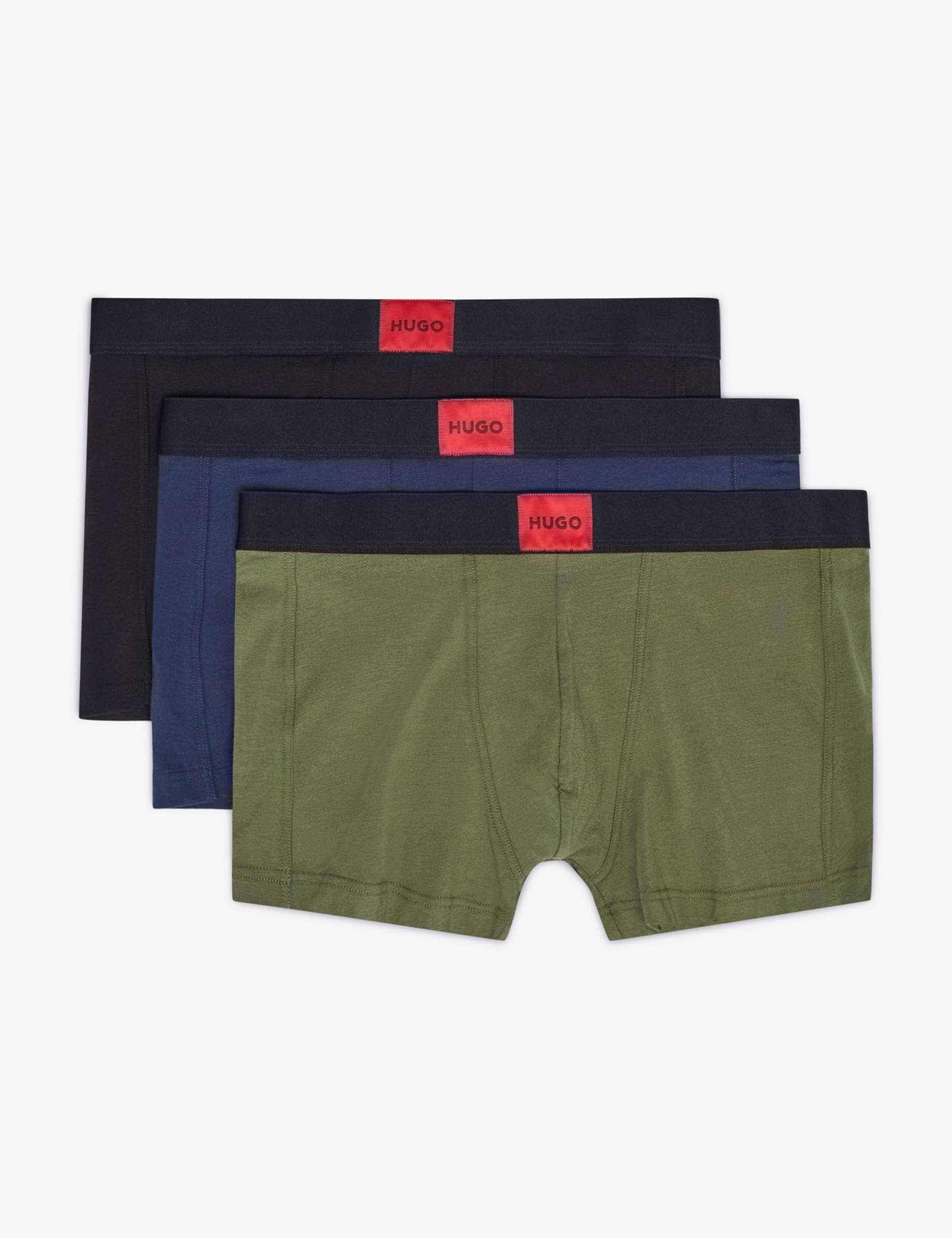 3 Pack Cotton Rich Trunks 1 of 3