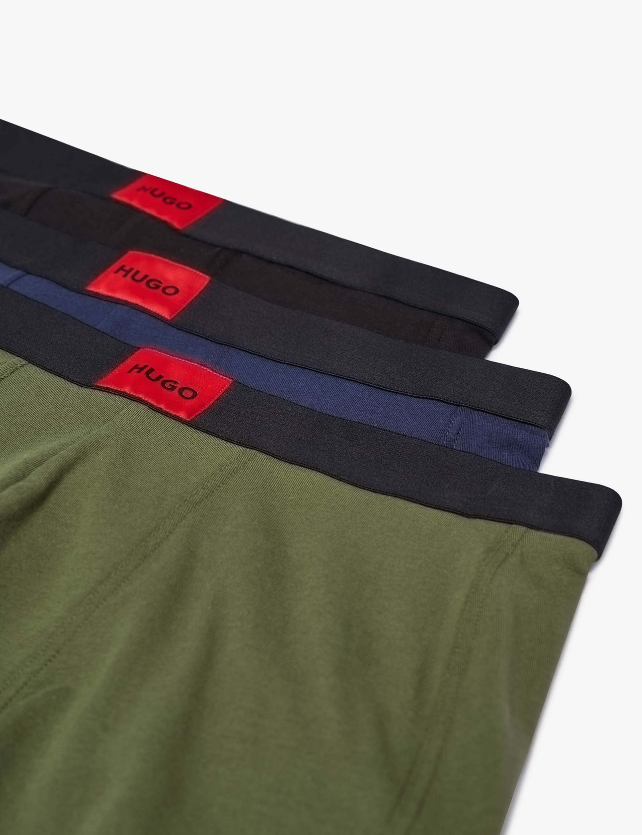 3 Pack Cotton Rich Trunks 2 of 3