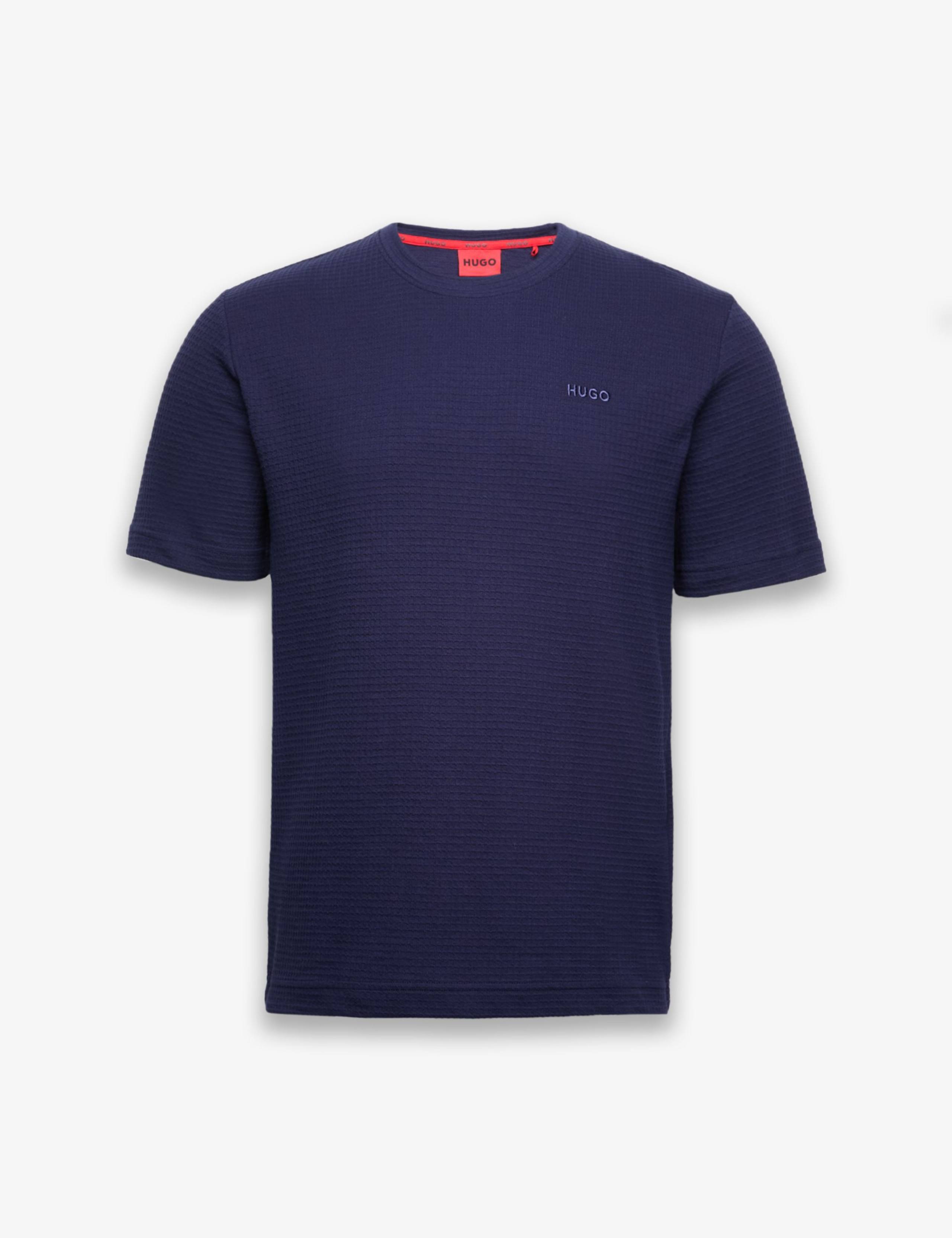 Cotton Rich Waffle T-Shirt 1 of 2