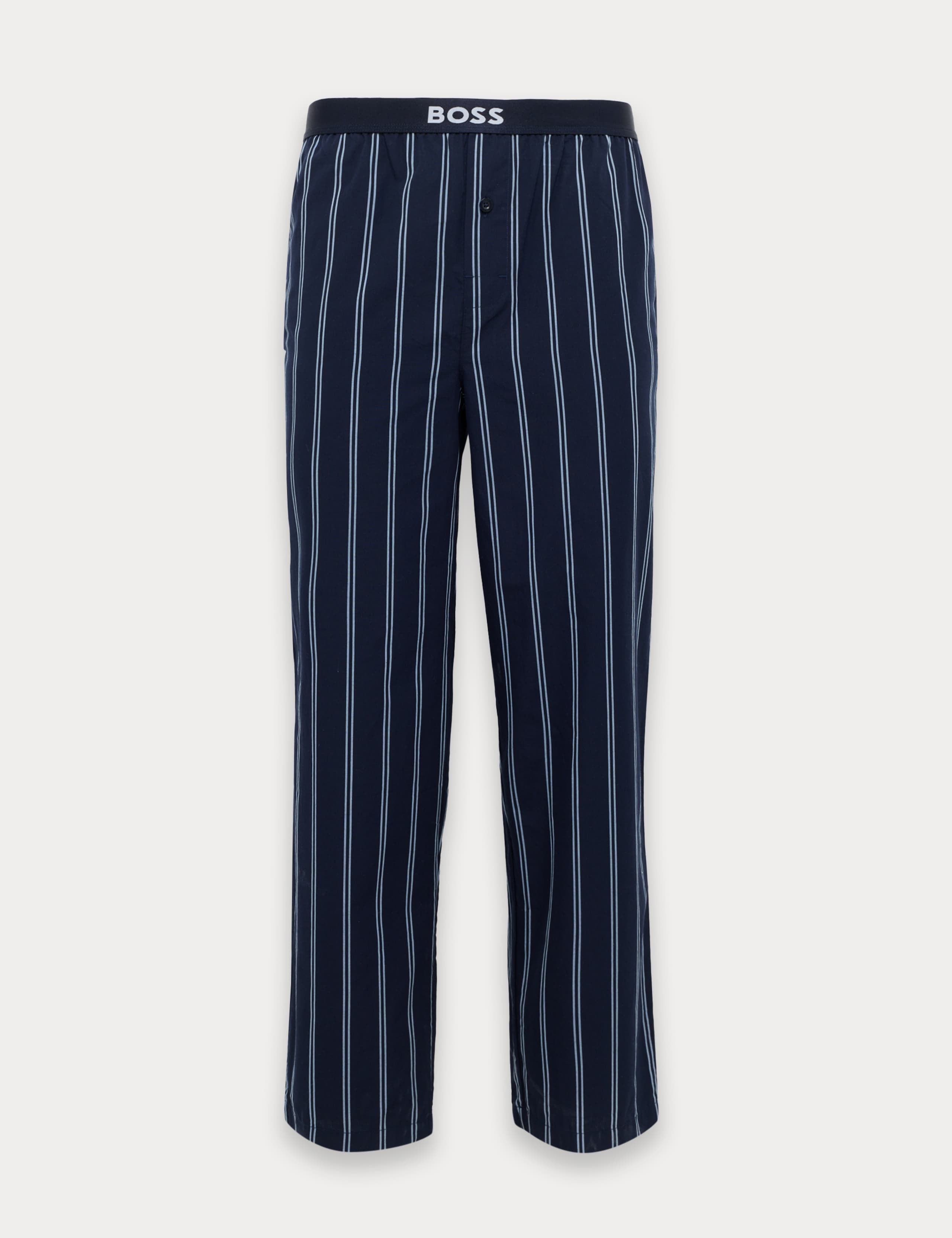 Pure Cotton Striped Pyjama Bottoms 1 of 3