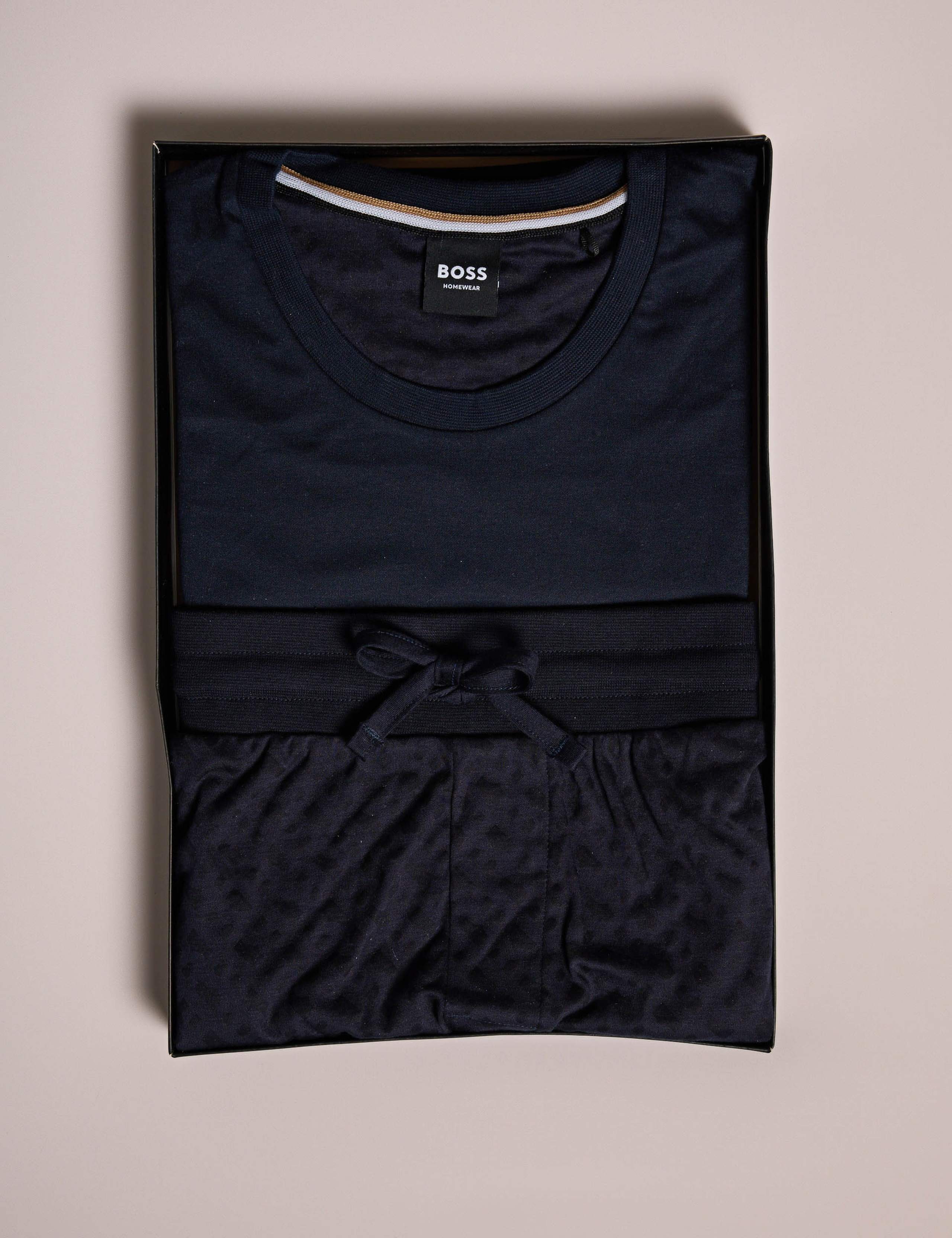 BOSS Monochrome Print Pyjama Set 2 of 5