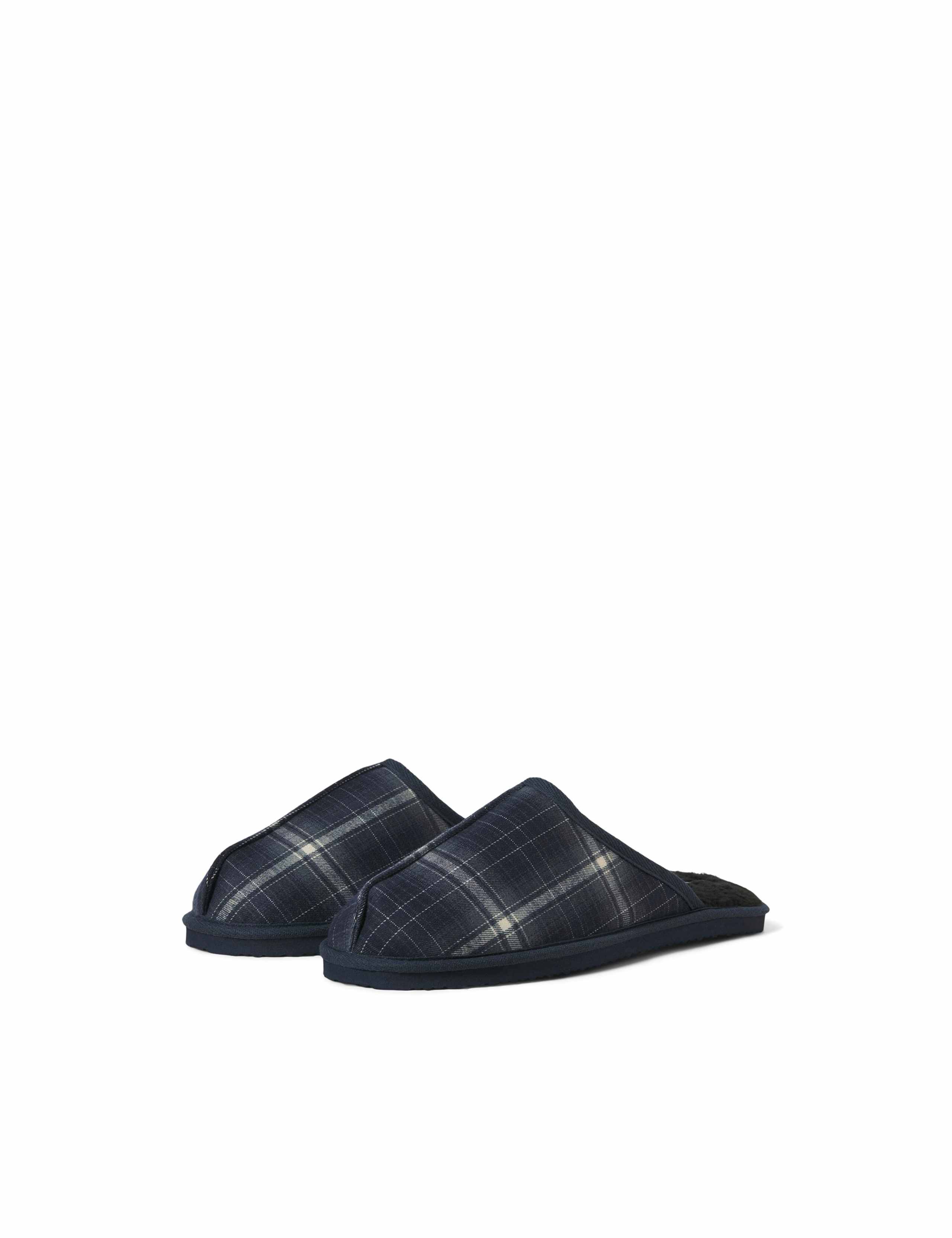 Checked Mule Slippers 3 of 6