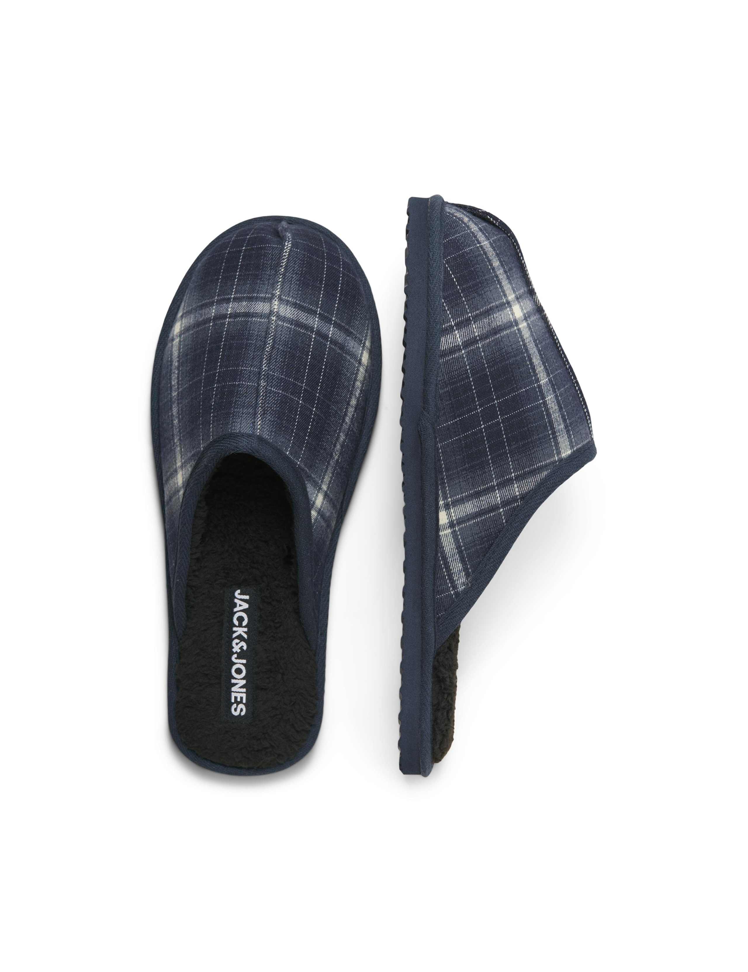 Checked Mule Slippers 5 of 6