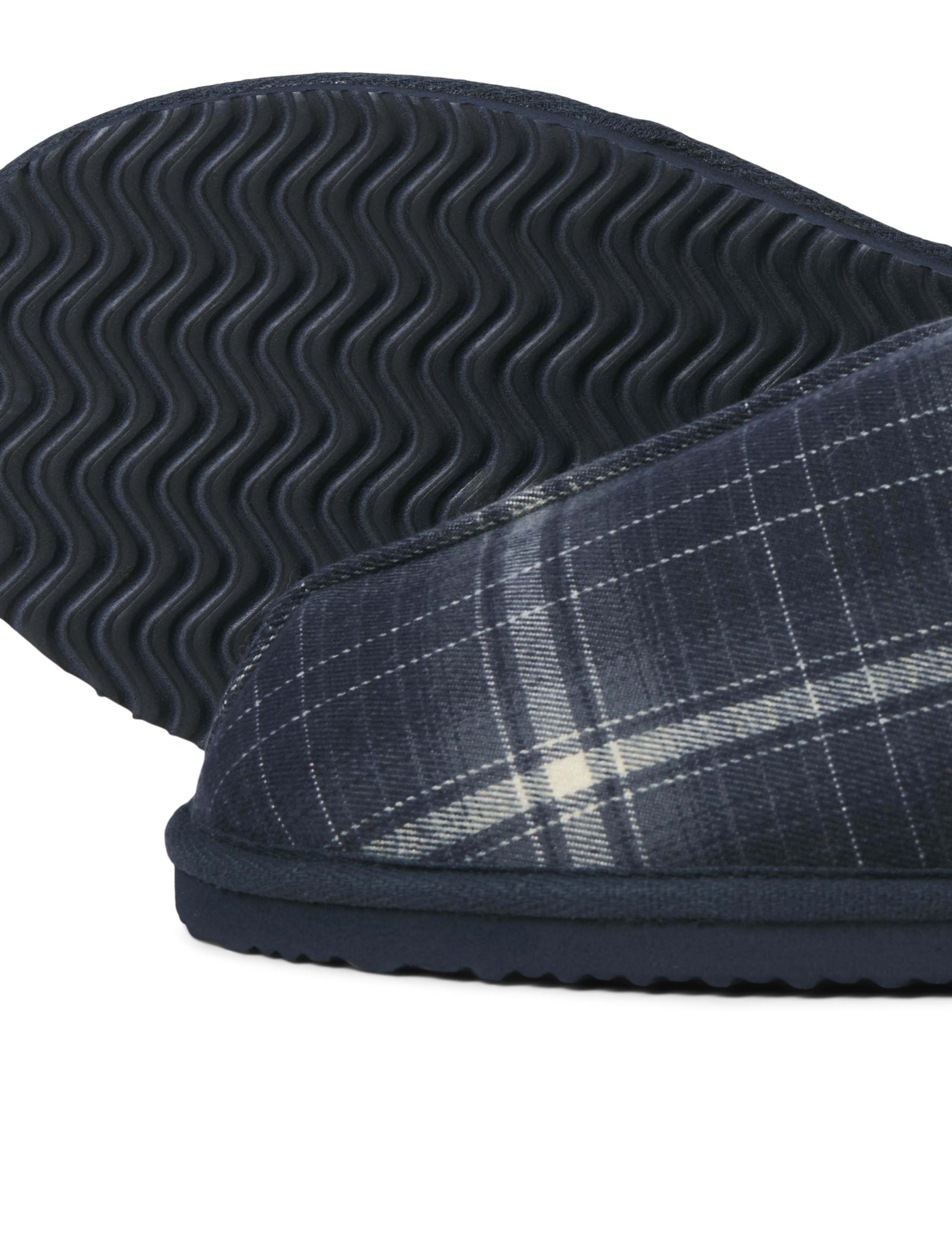 Checked Mule Slippers 6 of 6