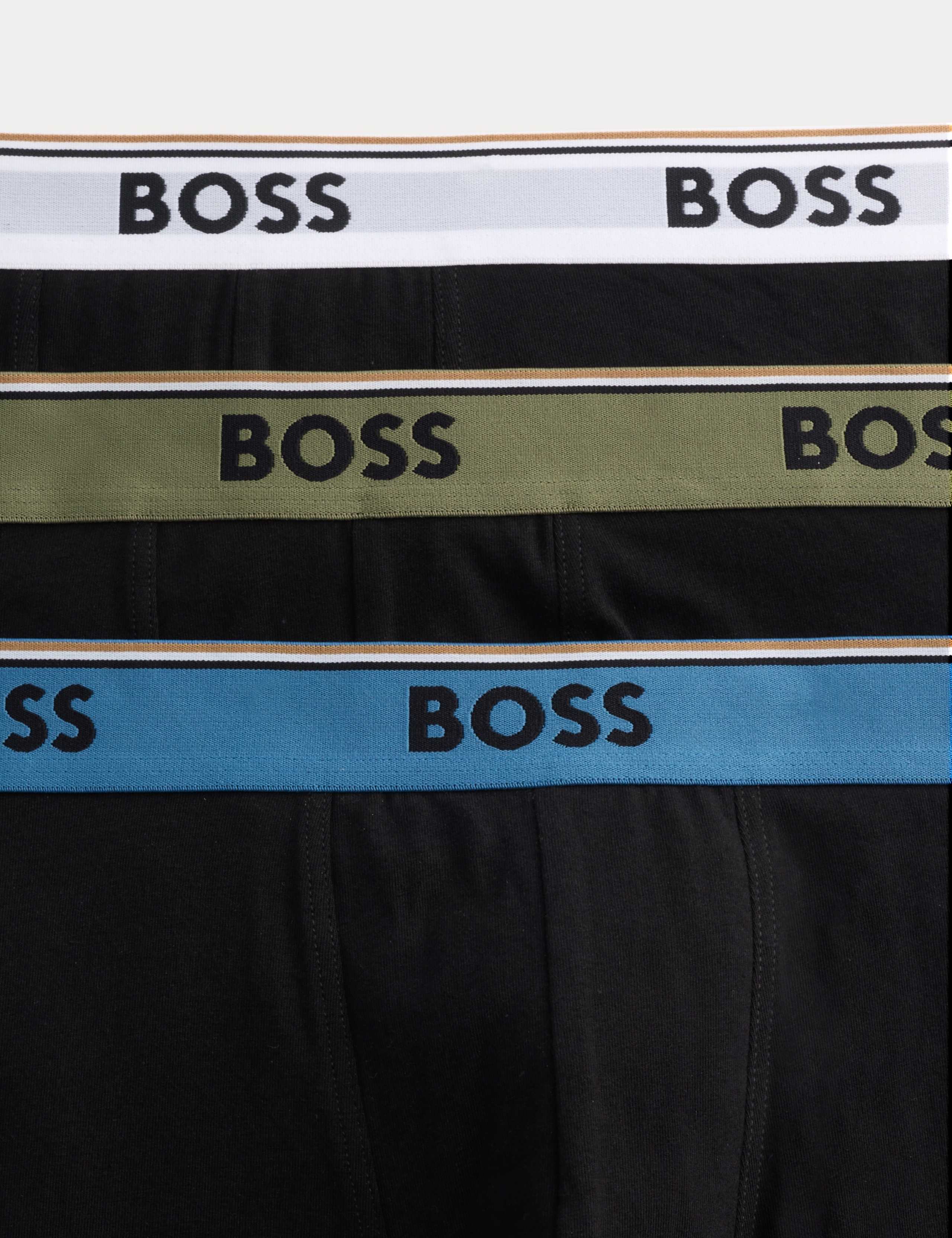 3 Pack Cotton Stretch Logo Waistband Trunks 2 of 2